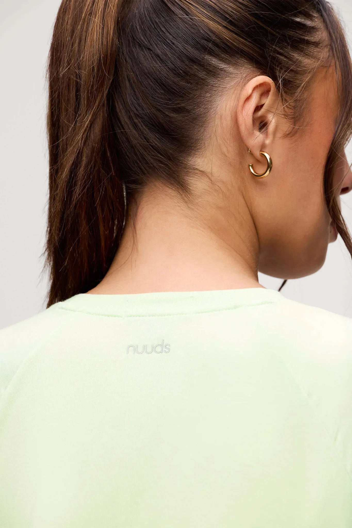 Featherweight Active Long Sleeve Shirt | Matcha sold by nuuds product image thumbnail 5