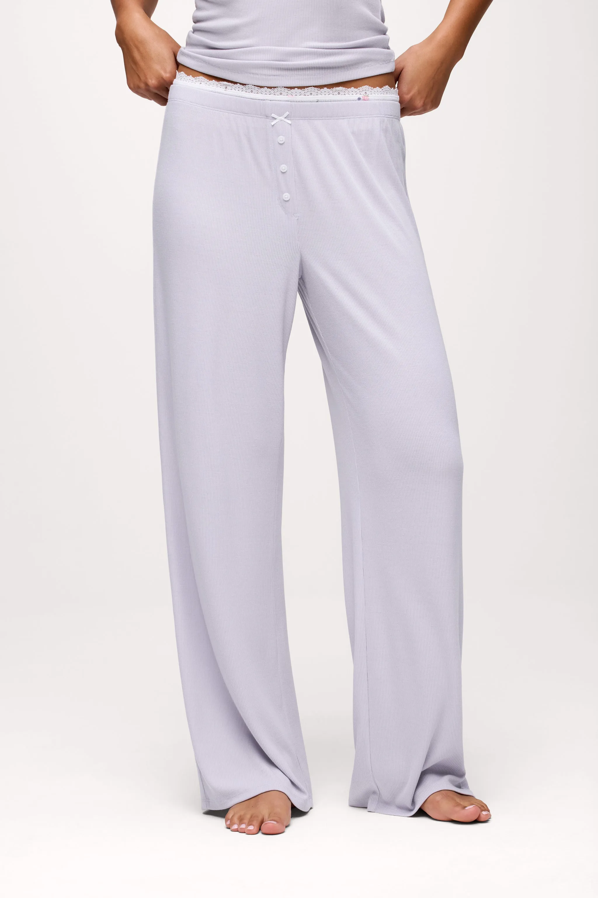 Peekaboo Pajama Pant | Lavender sold by nuuds product image thumbnail 2
