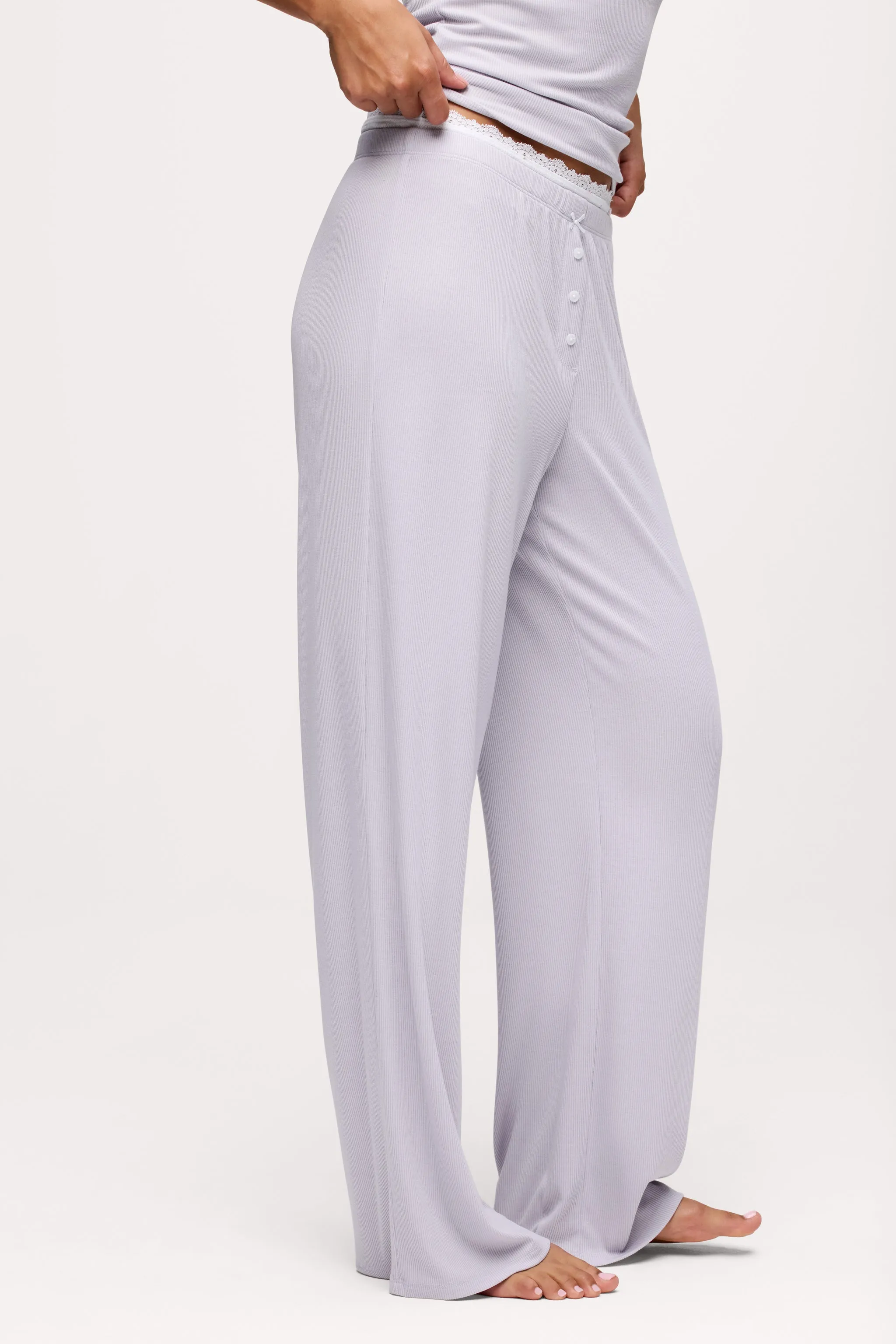 Peekaboo Pajama Pant | Lavender sold by nuuds product image thumbnail 4
