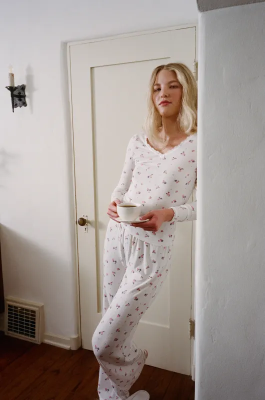 Sweetheart Pajama Top | Rosette sold by nuuds