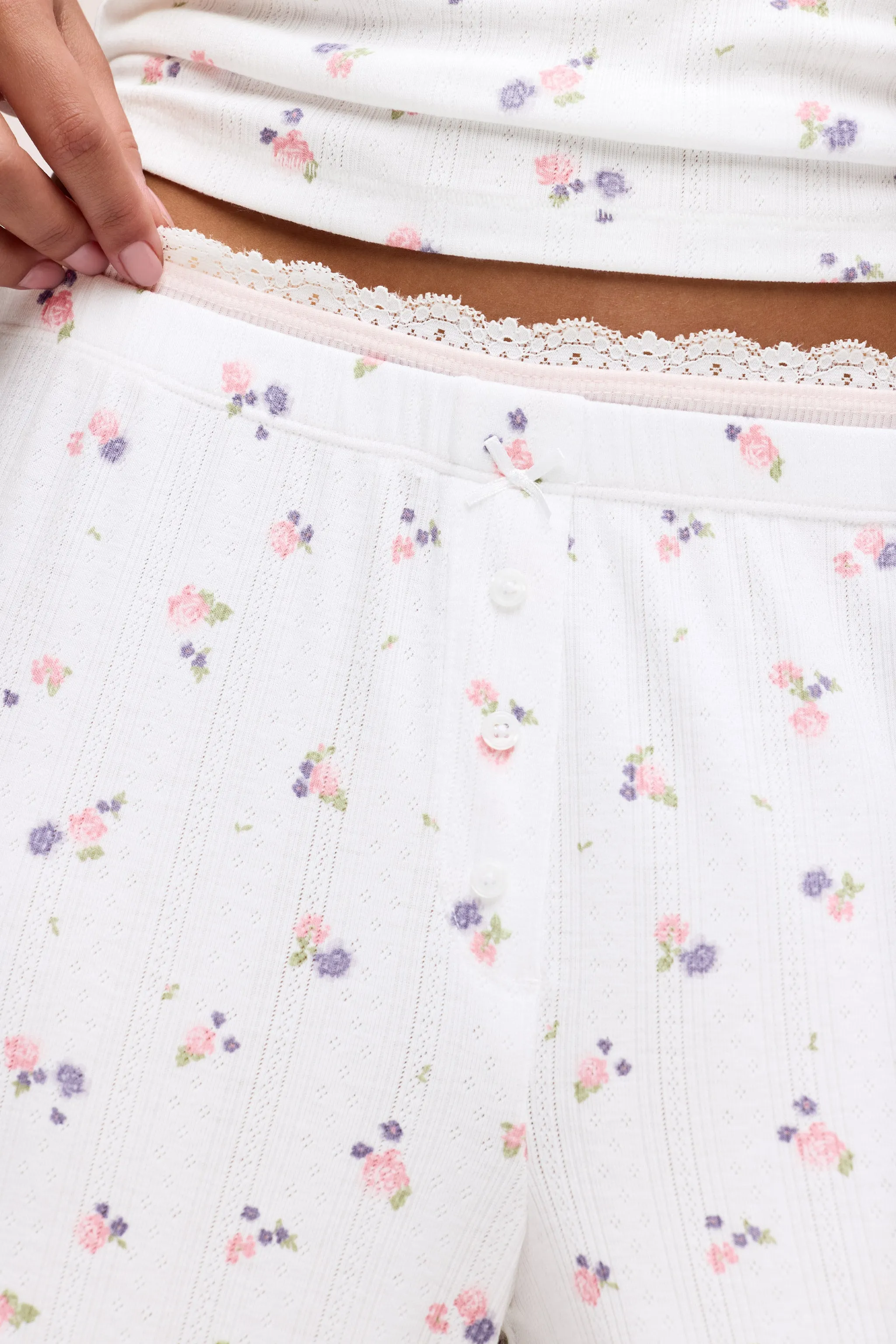 Peekaboo Pajama Pant | Rosette sold by nuuds product image thumbnail 3