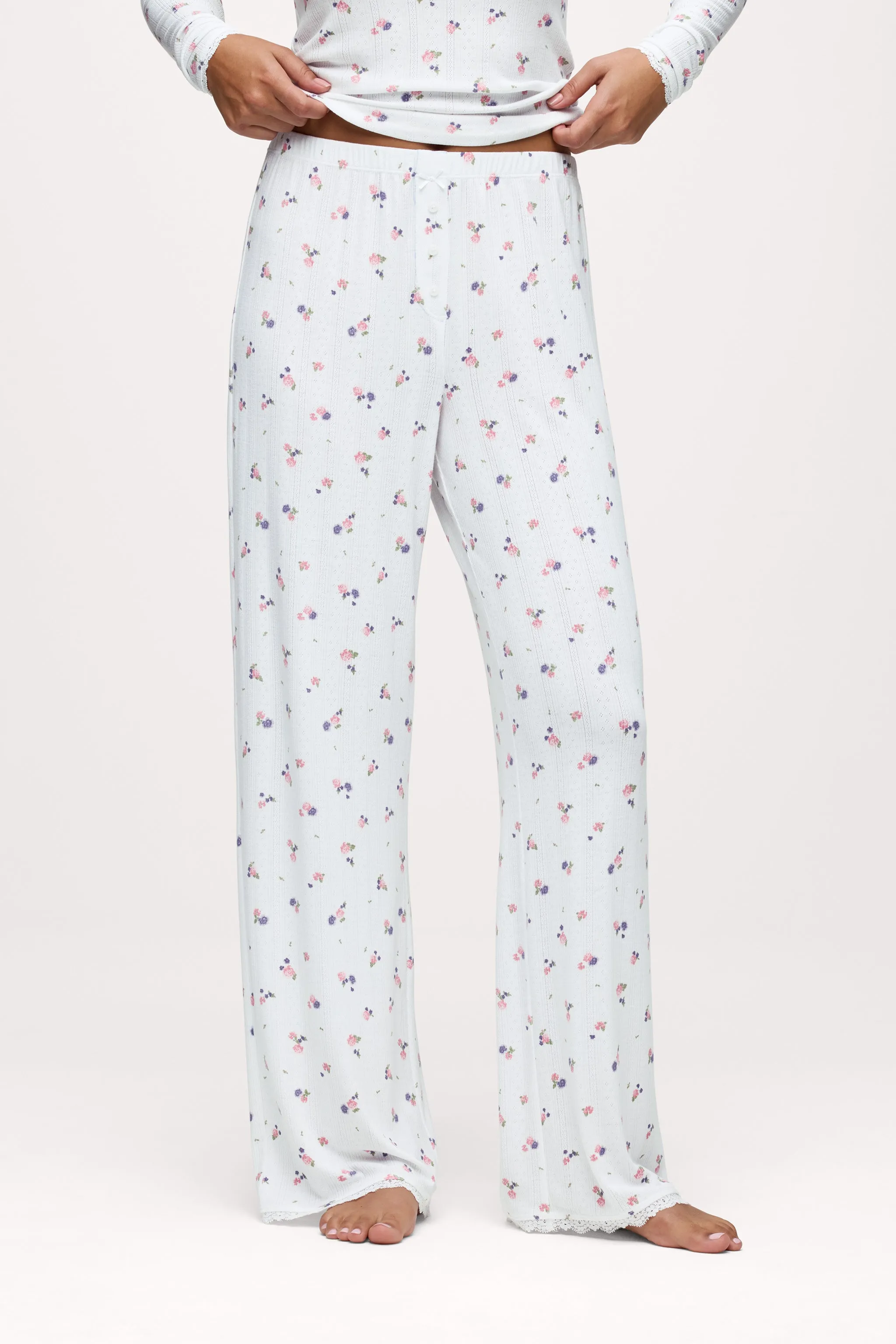Sweetheart Pajama Pant | Rosette sold by nuuds product image thumbnail 3