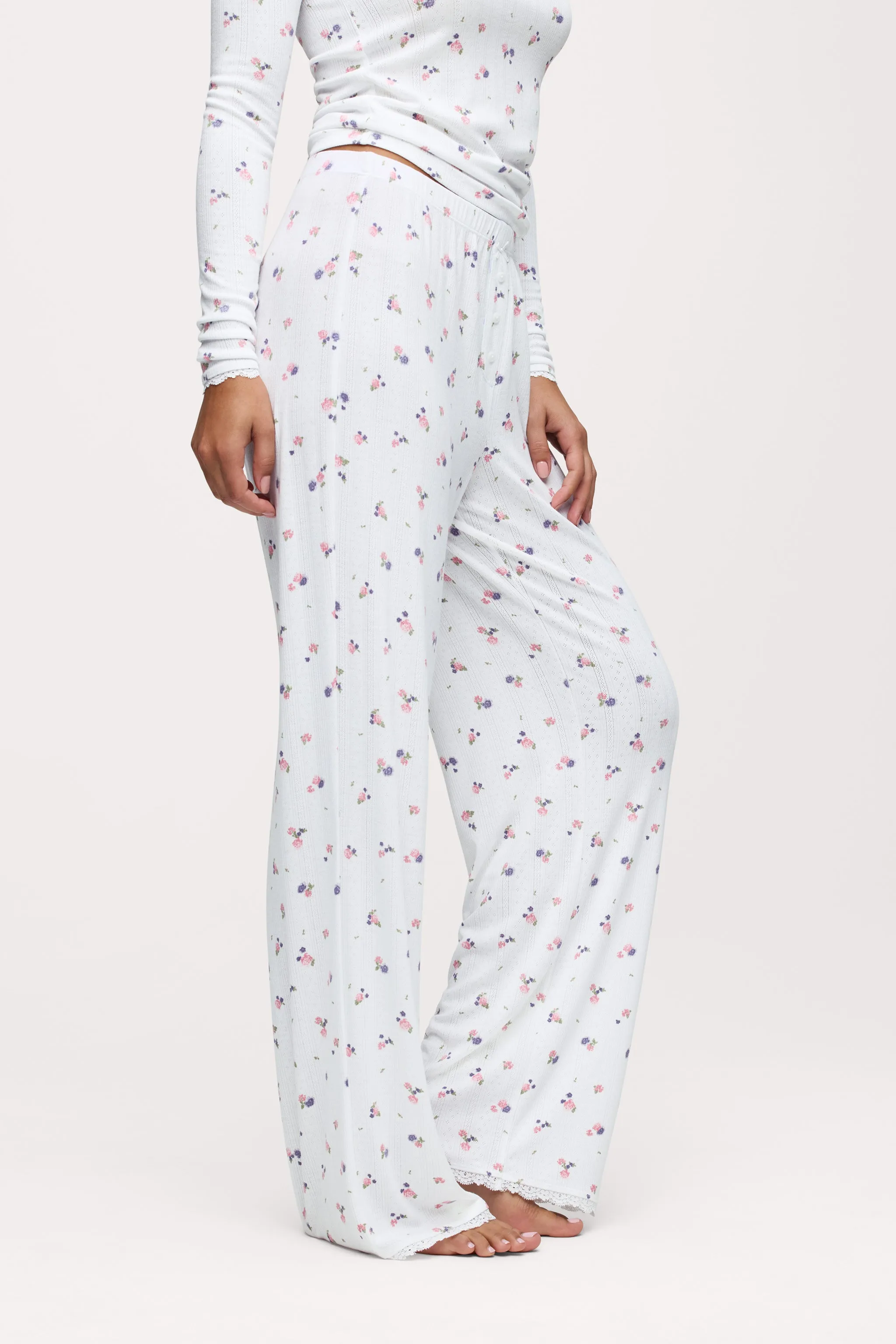 Sweetheart Pajama Pant | Rosette sold by nuuds product image thumbnail 4