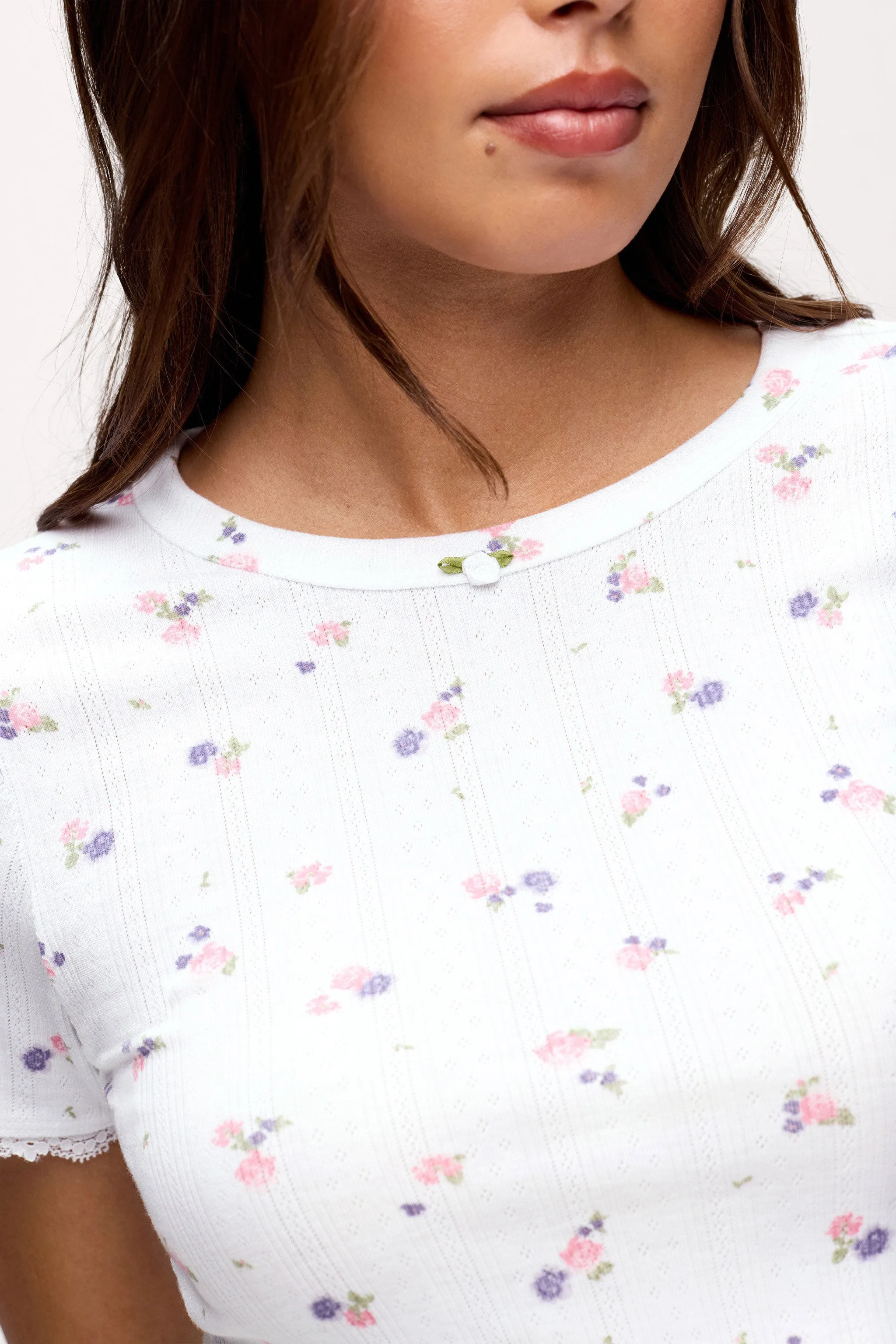 Sweetheart Pajama Tee | Rosette sold by nuuds product image thumbnail 3