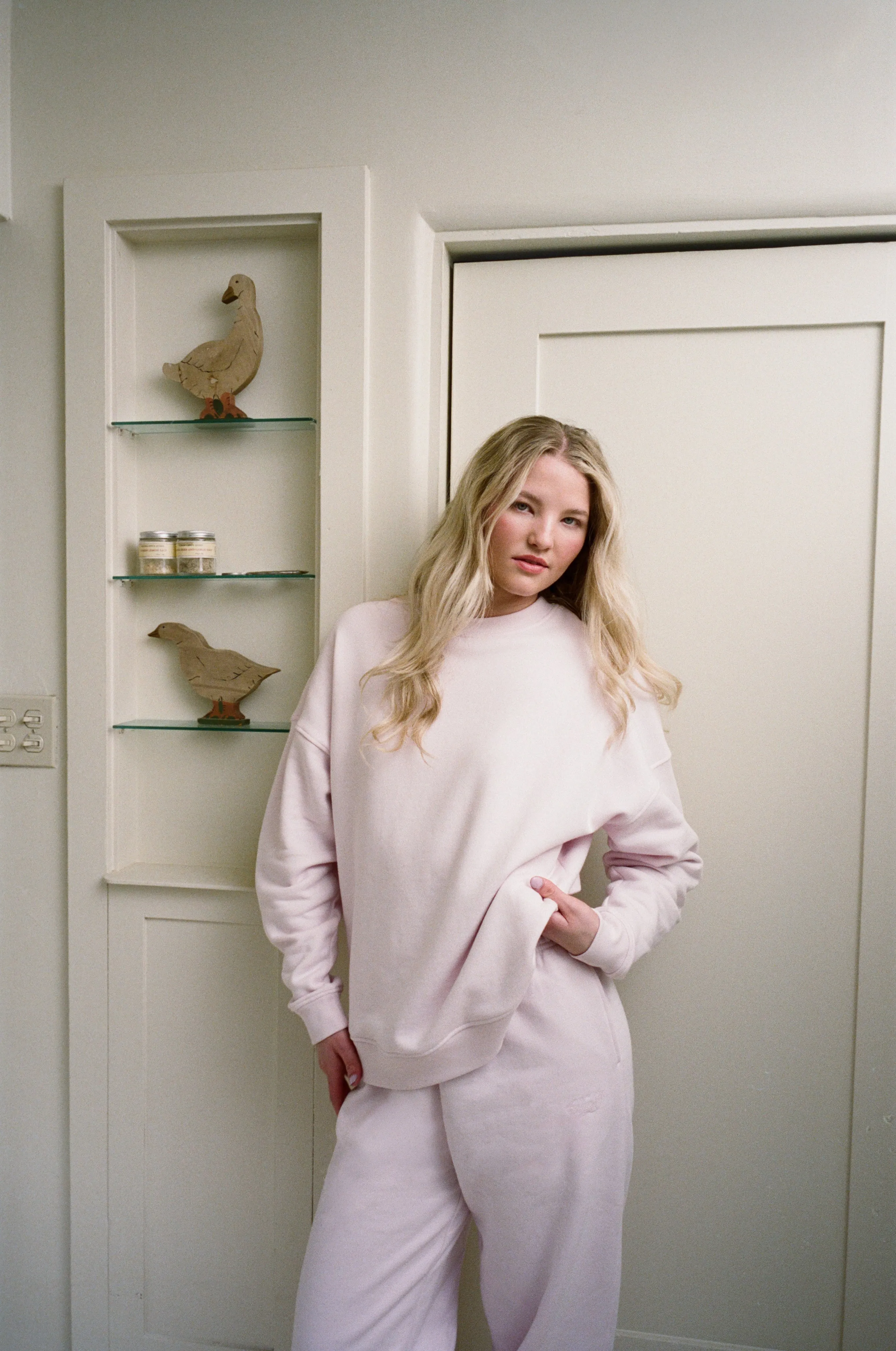 Core Fleece Crewneck Sweatshirt | Ballet sold by nuuds