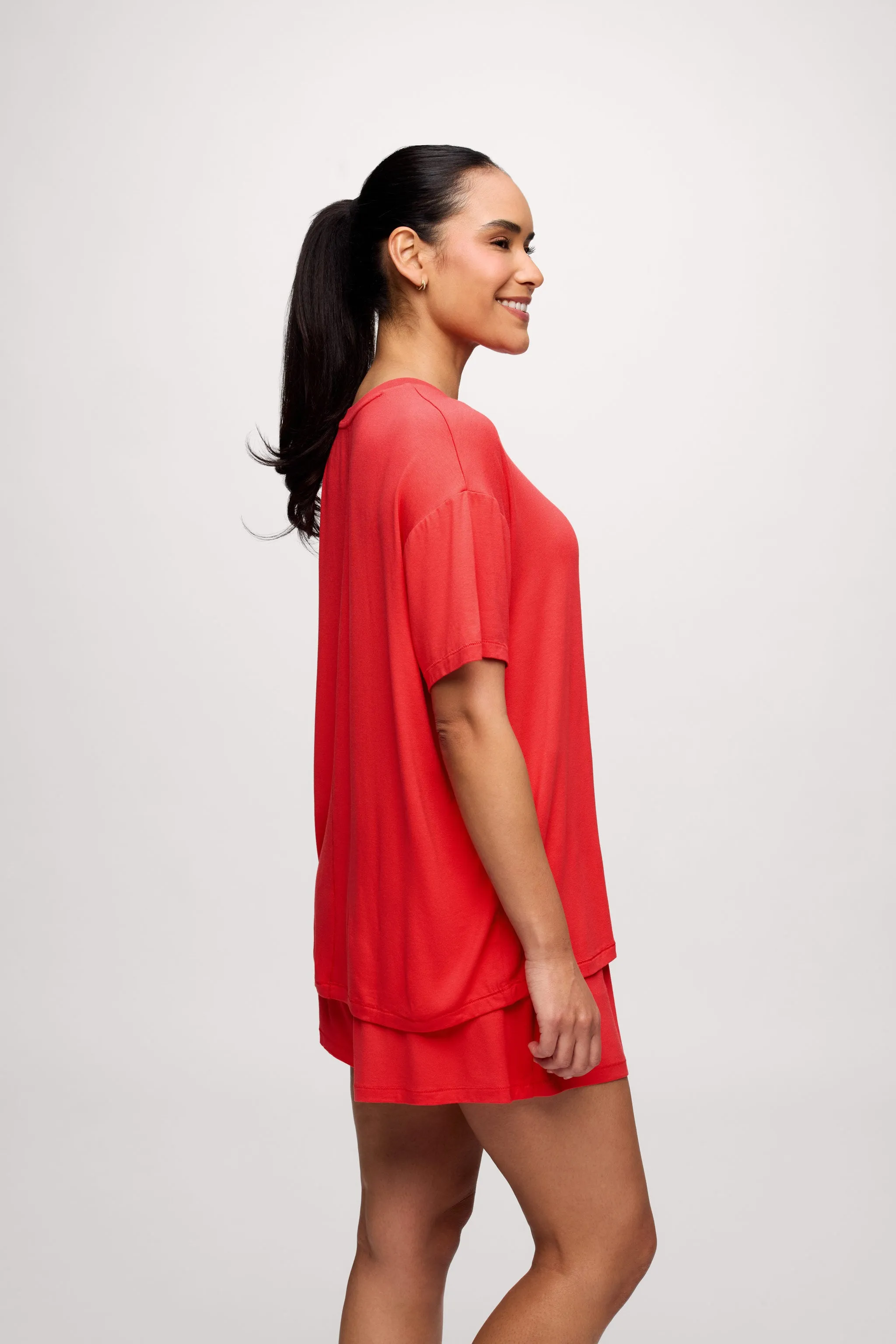 Pajama Short | Hibiscus sold by nuuds product image thumbnail 3