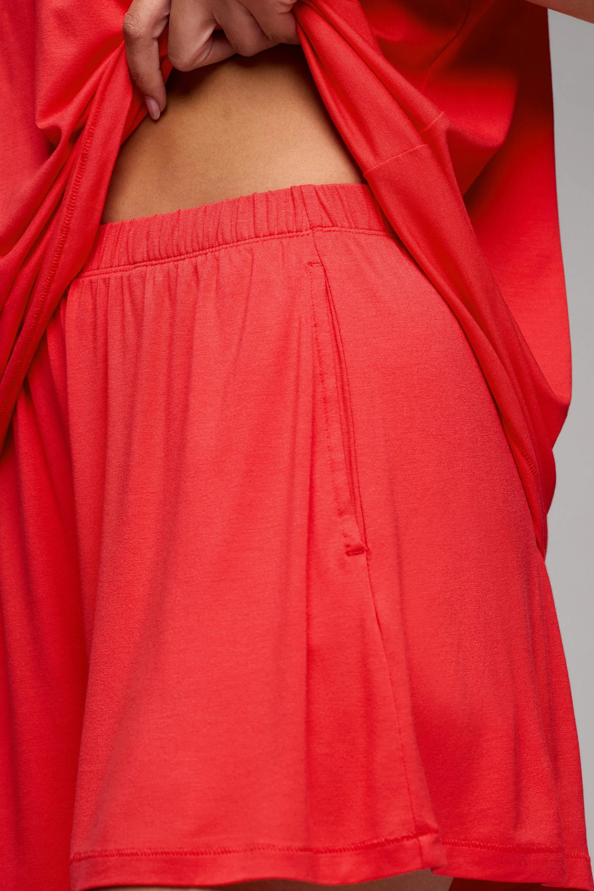 Pajama Short | Hibiscus sold by nuuds product image thumbnail 4