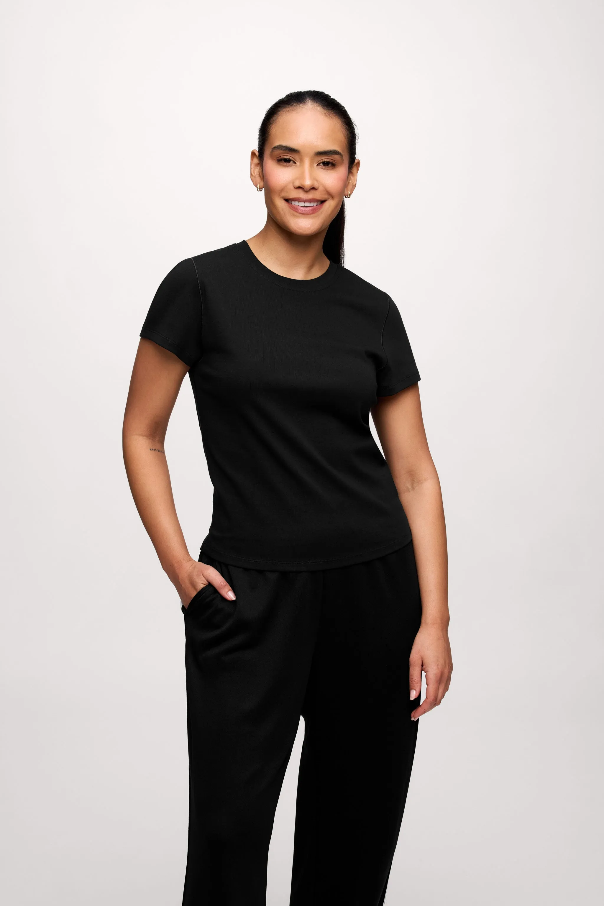 Shrunken Tee | Black sold by nuuds