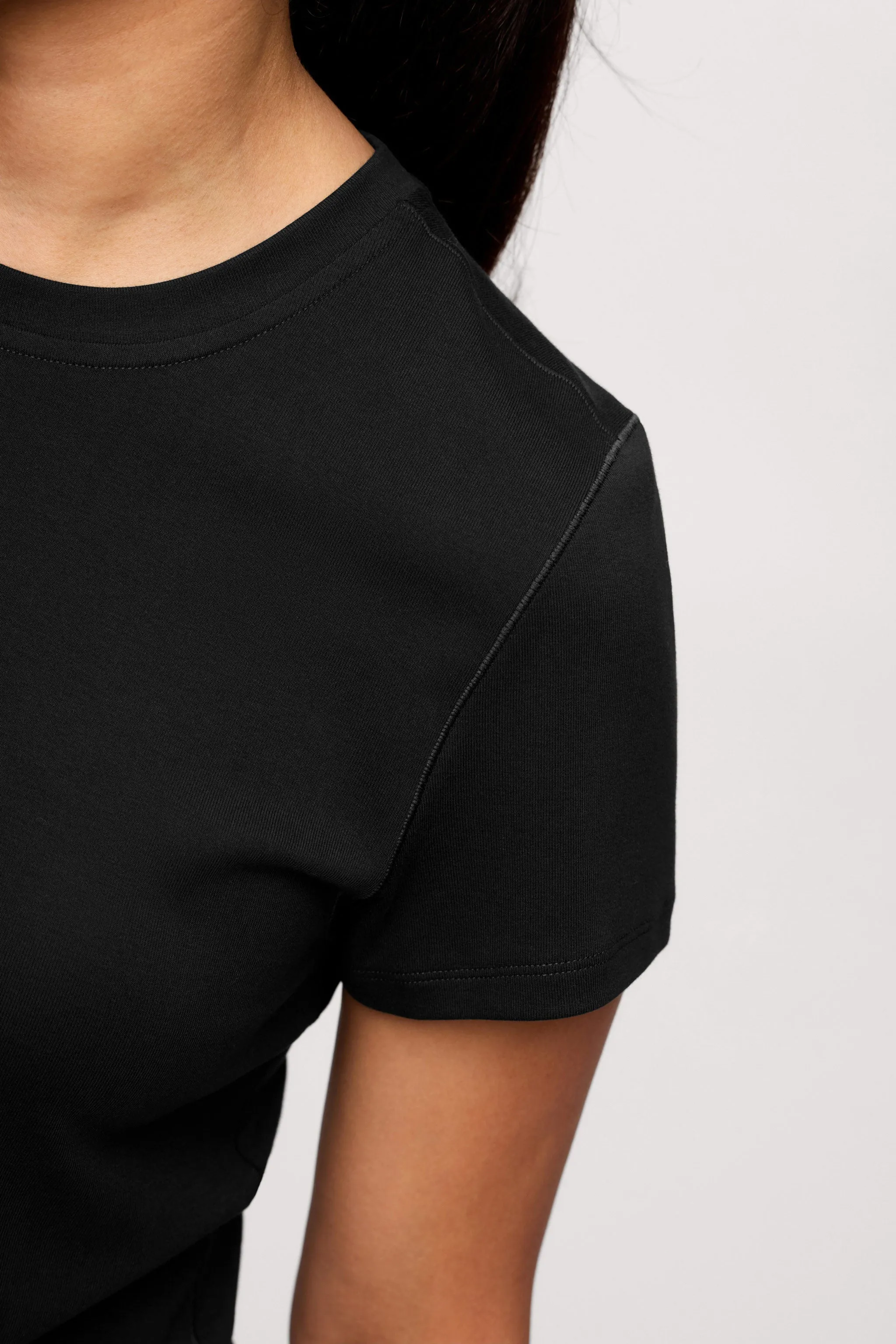 Shrunken Tee | Black sold by nuuds product image thumbnail 3