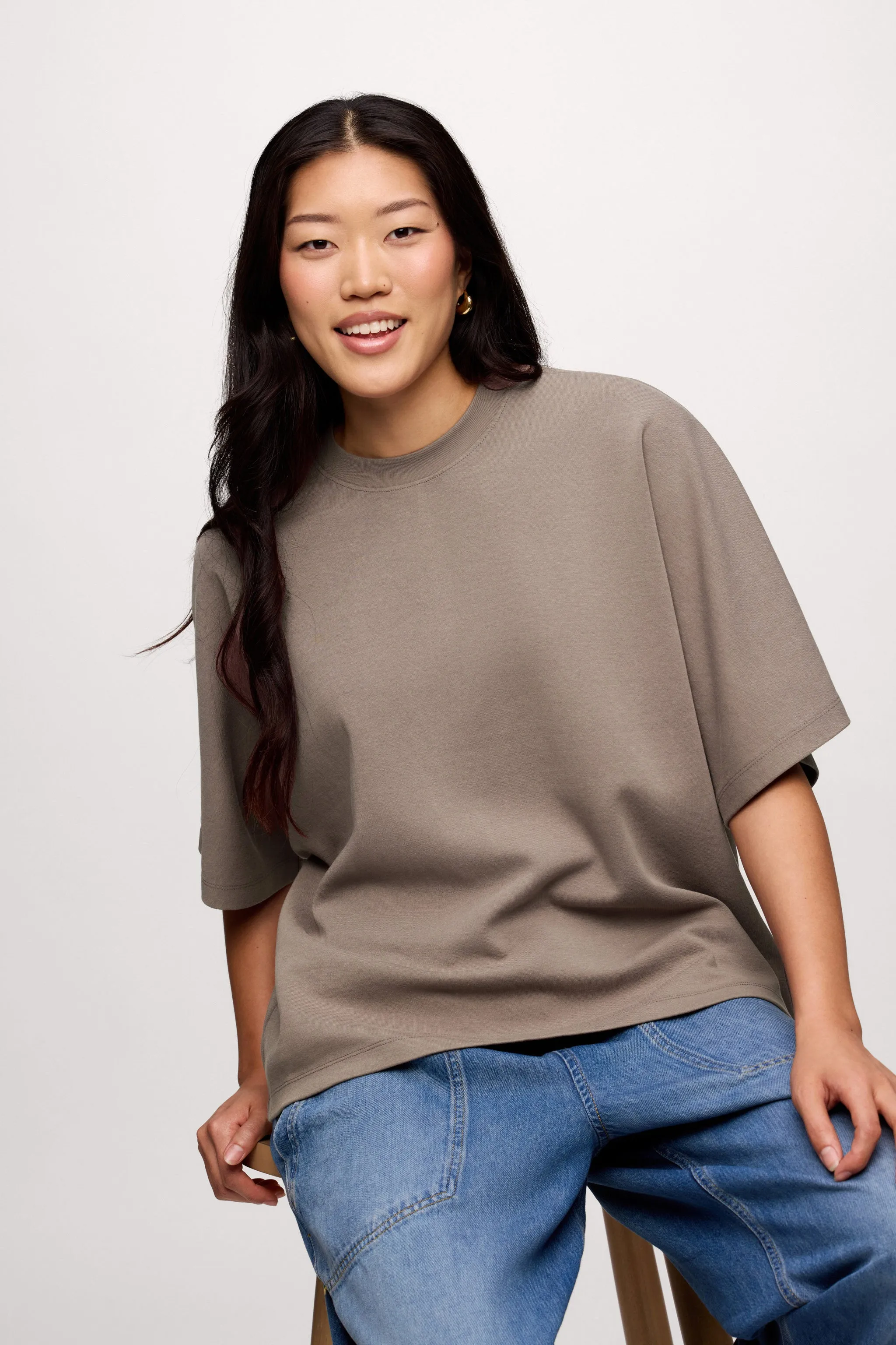 Street Tee | Cocoa sold by nuuds product image thumbnail 2