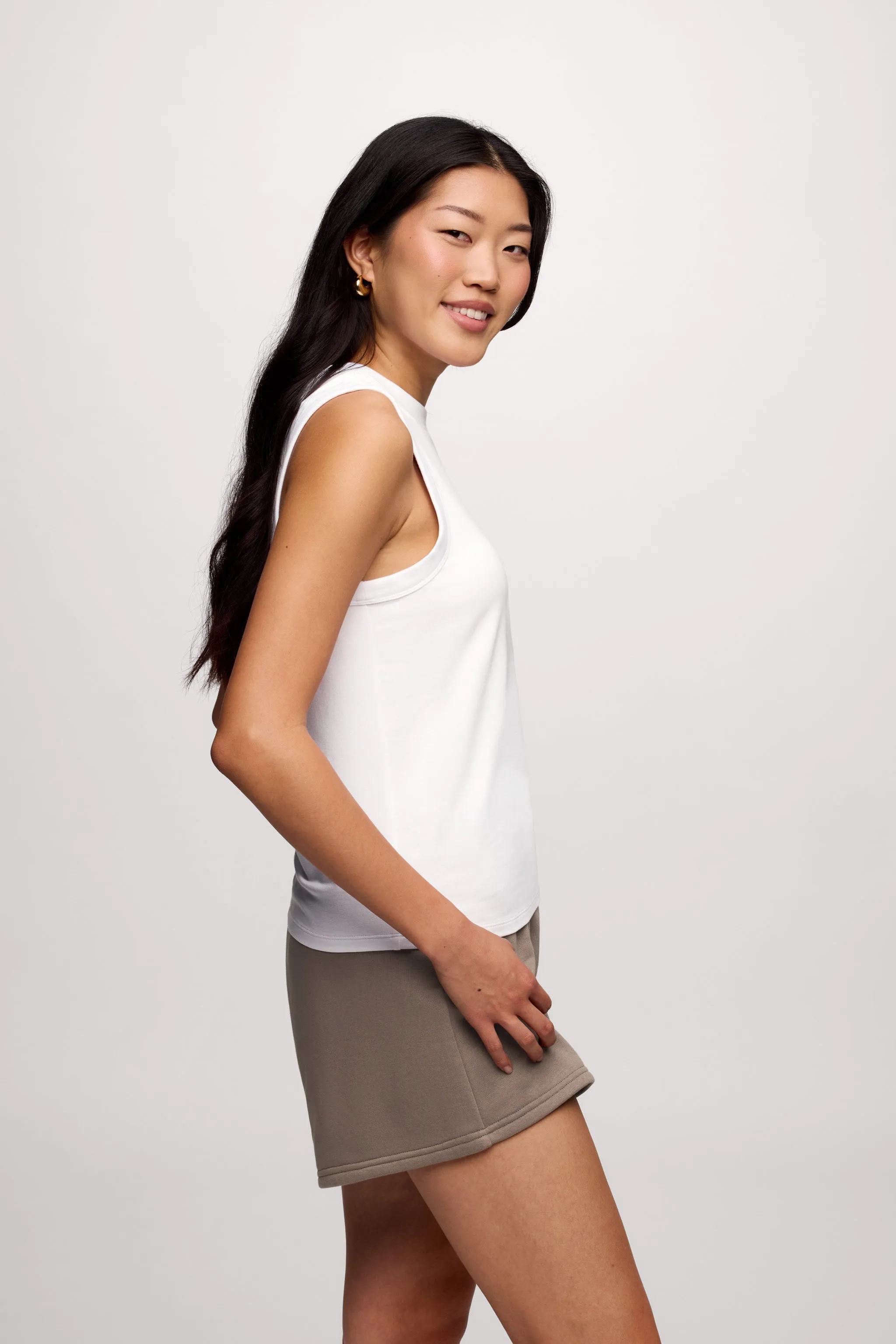 Perfect Tank | White sold by nuuds product image thumbnail 4
