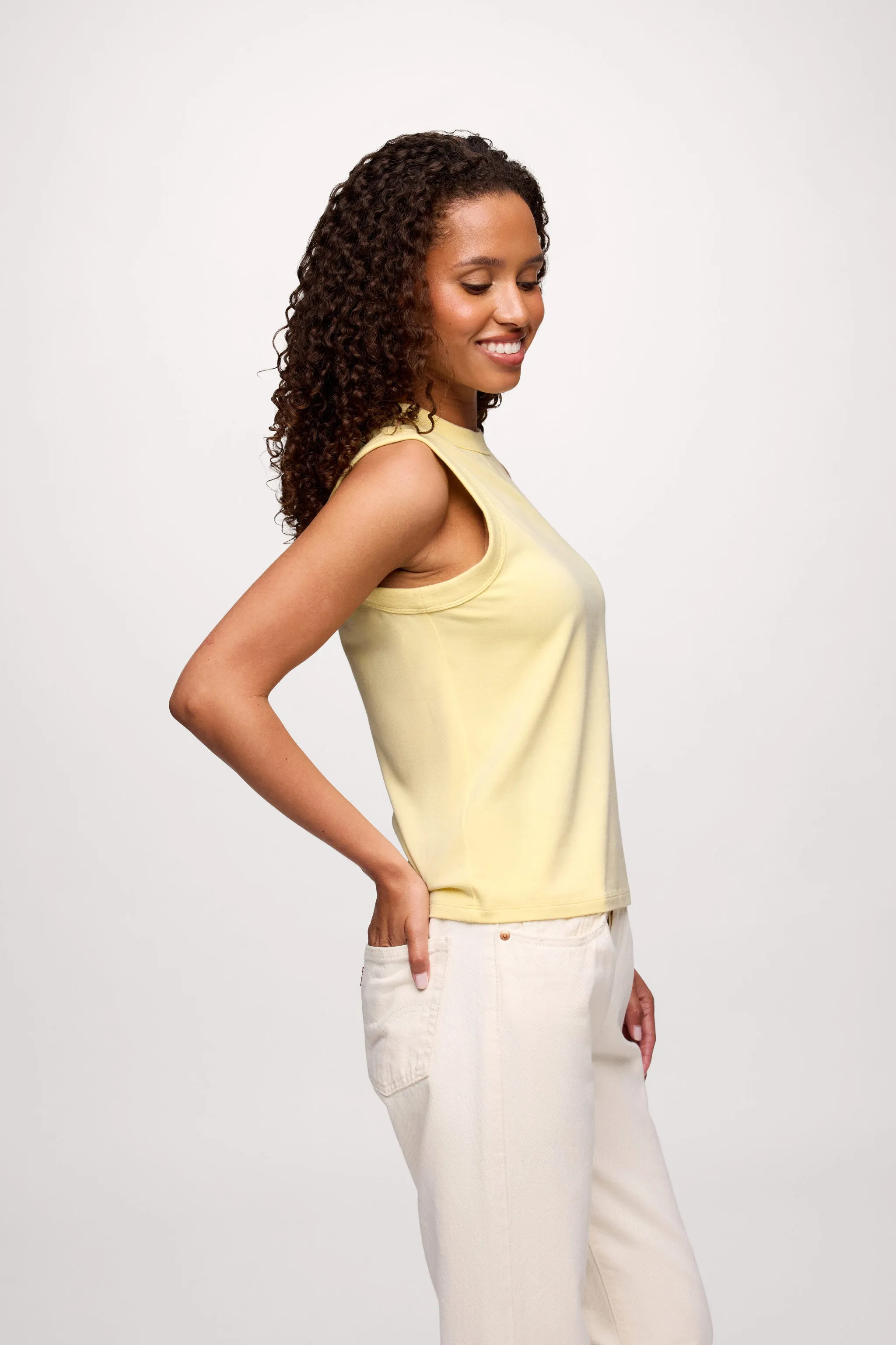 Perfect Tank | Lemon sold by nuuds product image thumbnail 4
