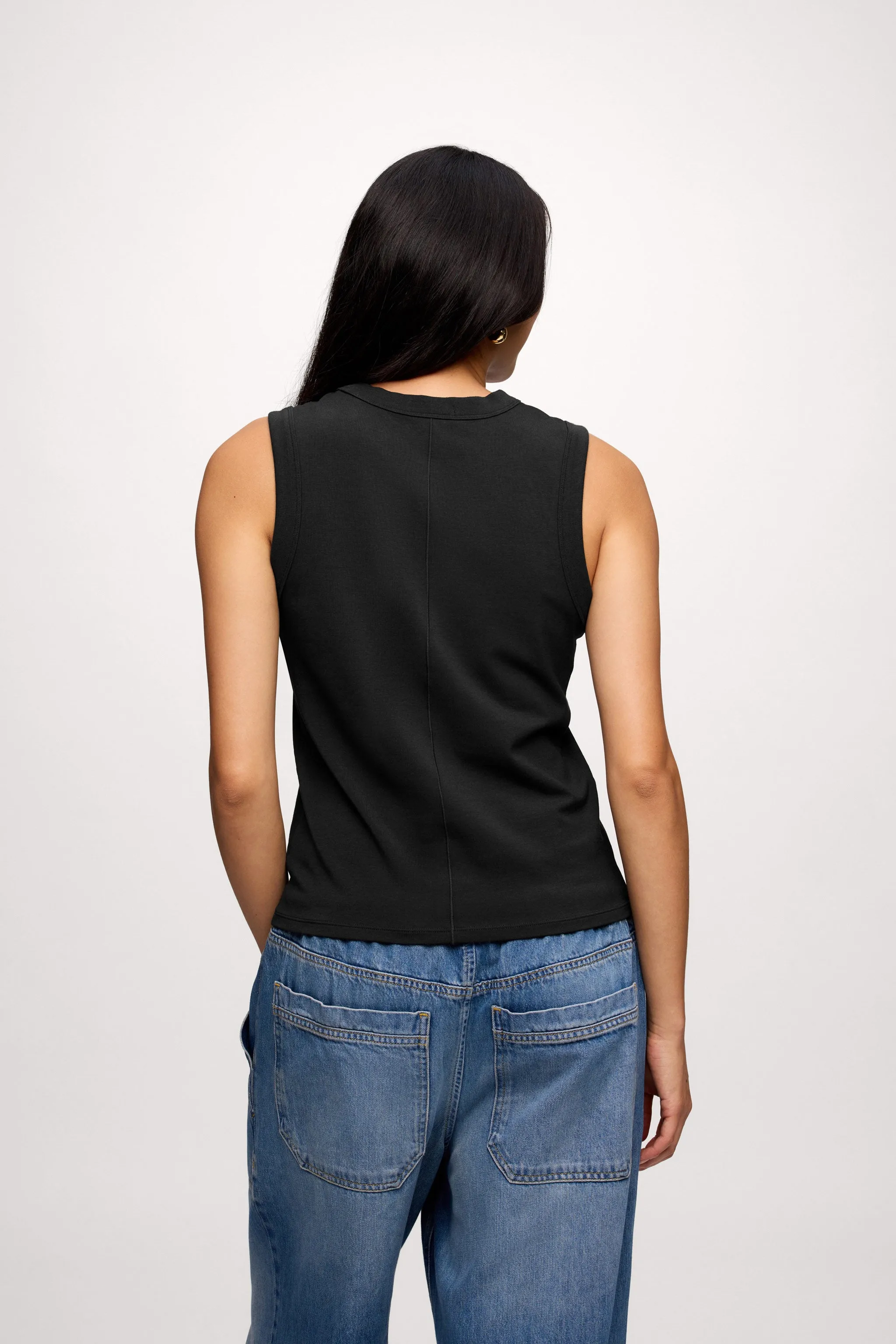 Perfect Tank | Black sold by nuuds product image thumbnail 5