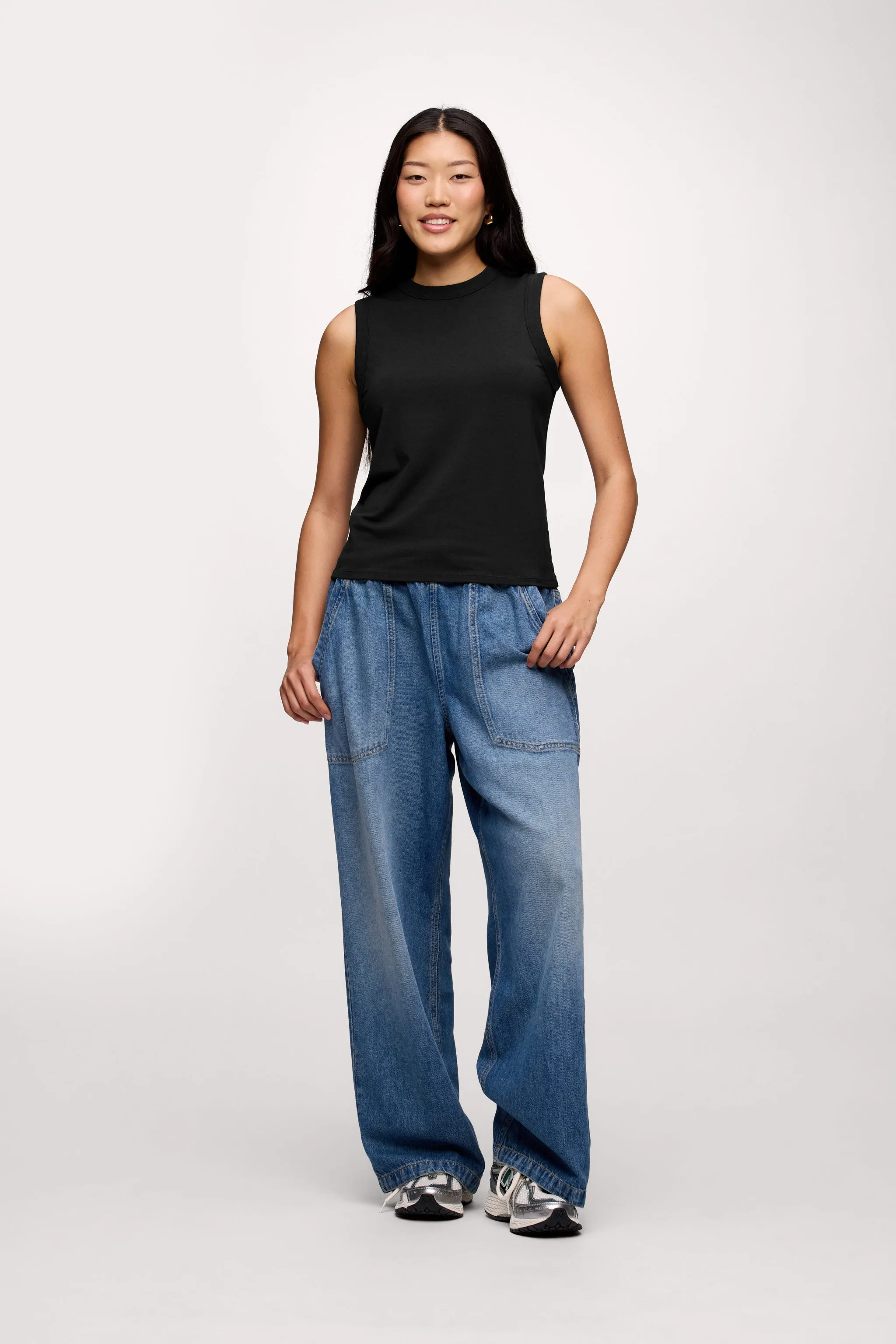 Perfect Tank | Black sold by nuuds product image thumbnail 2