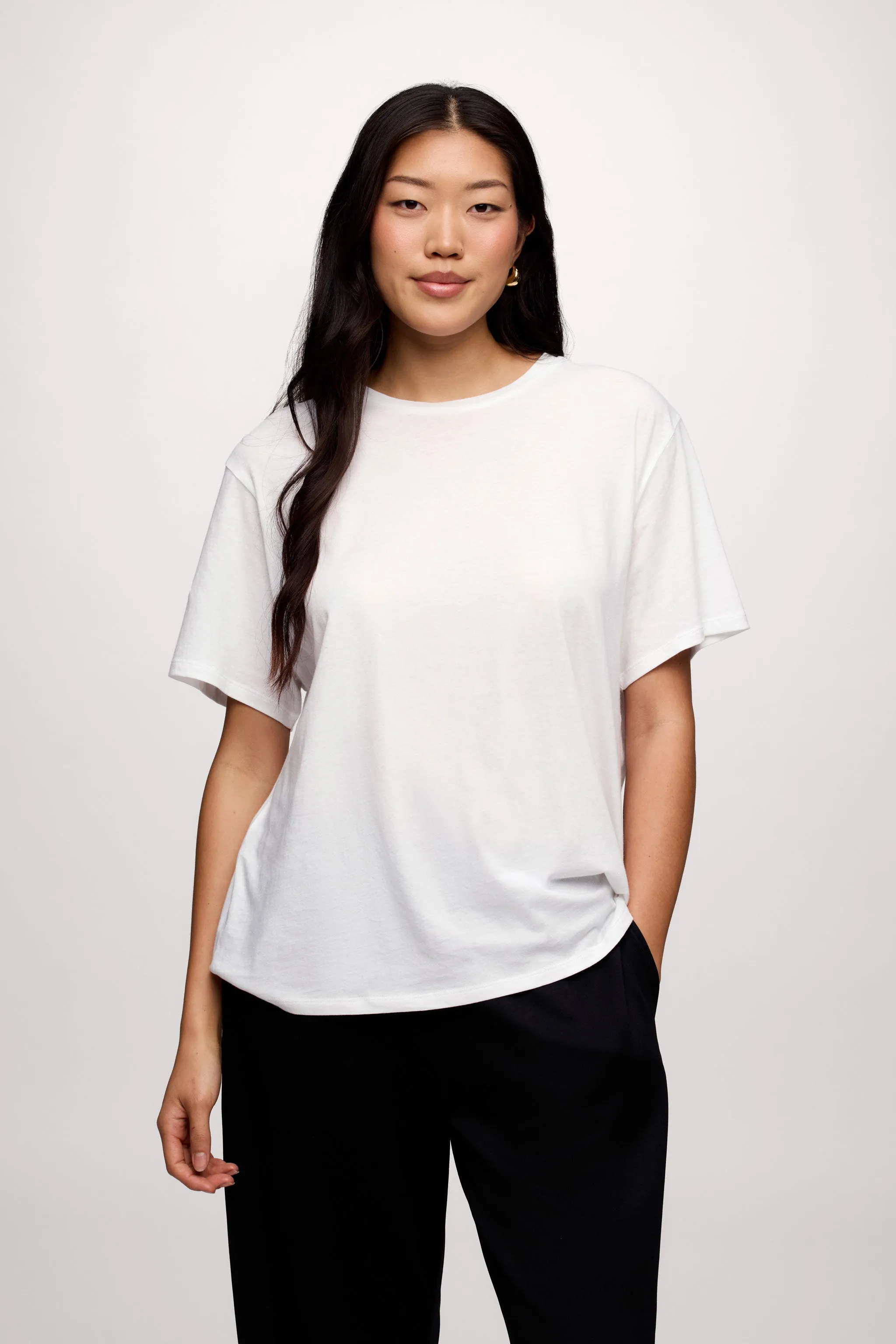 Loose Tee | White sold by nuuds