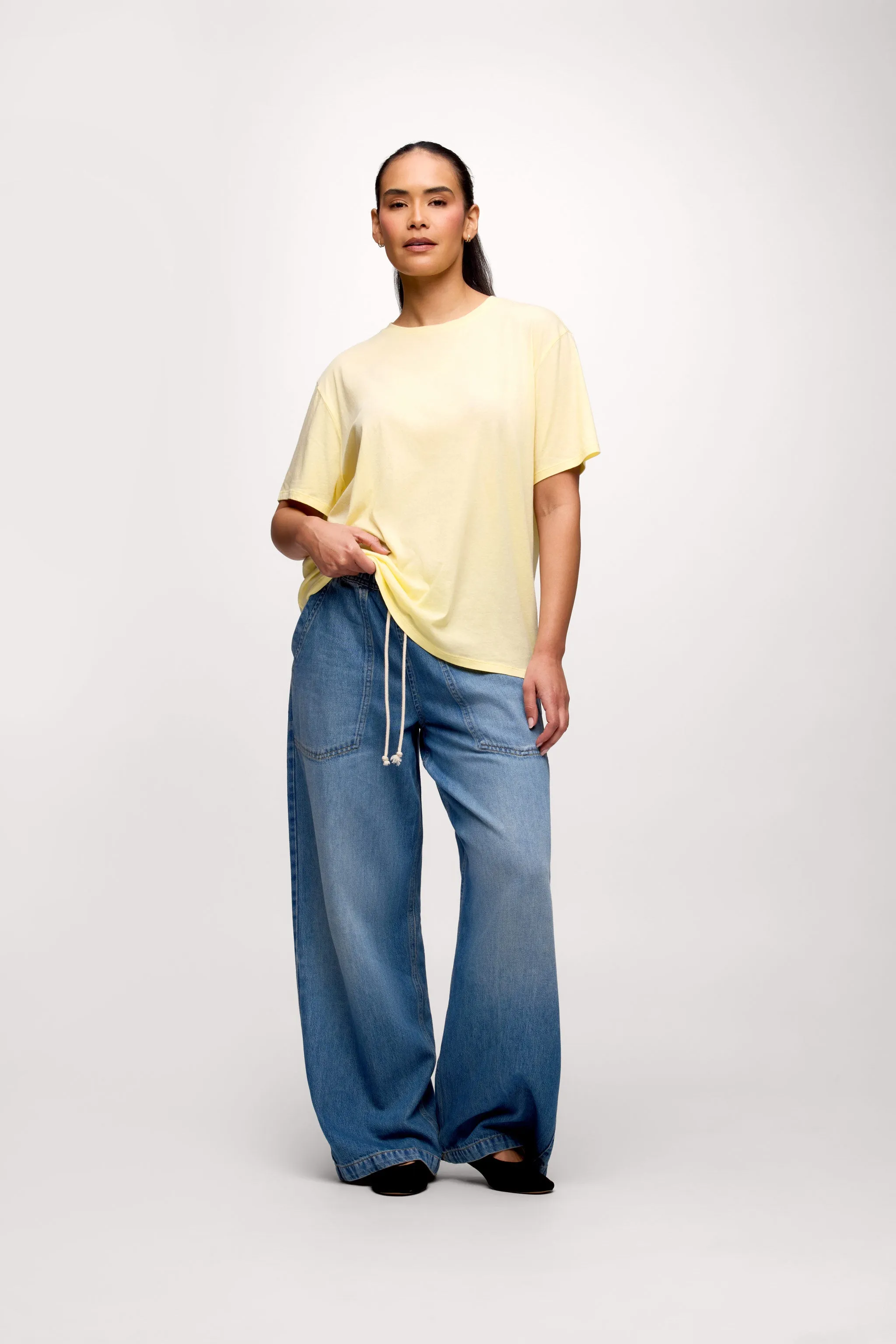 Loose Tee | Lemon sold by nuuds product image thumbnail 2