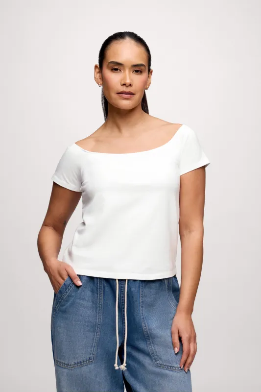 Ease Tee | White sold by nuuds