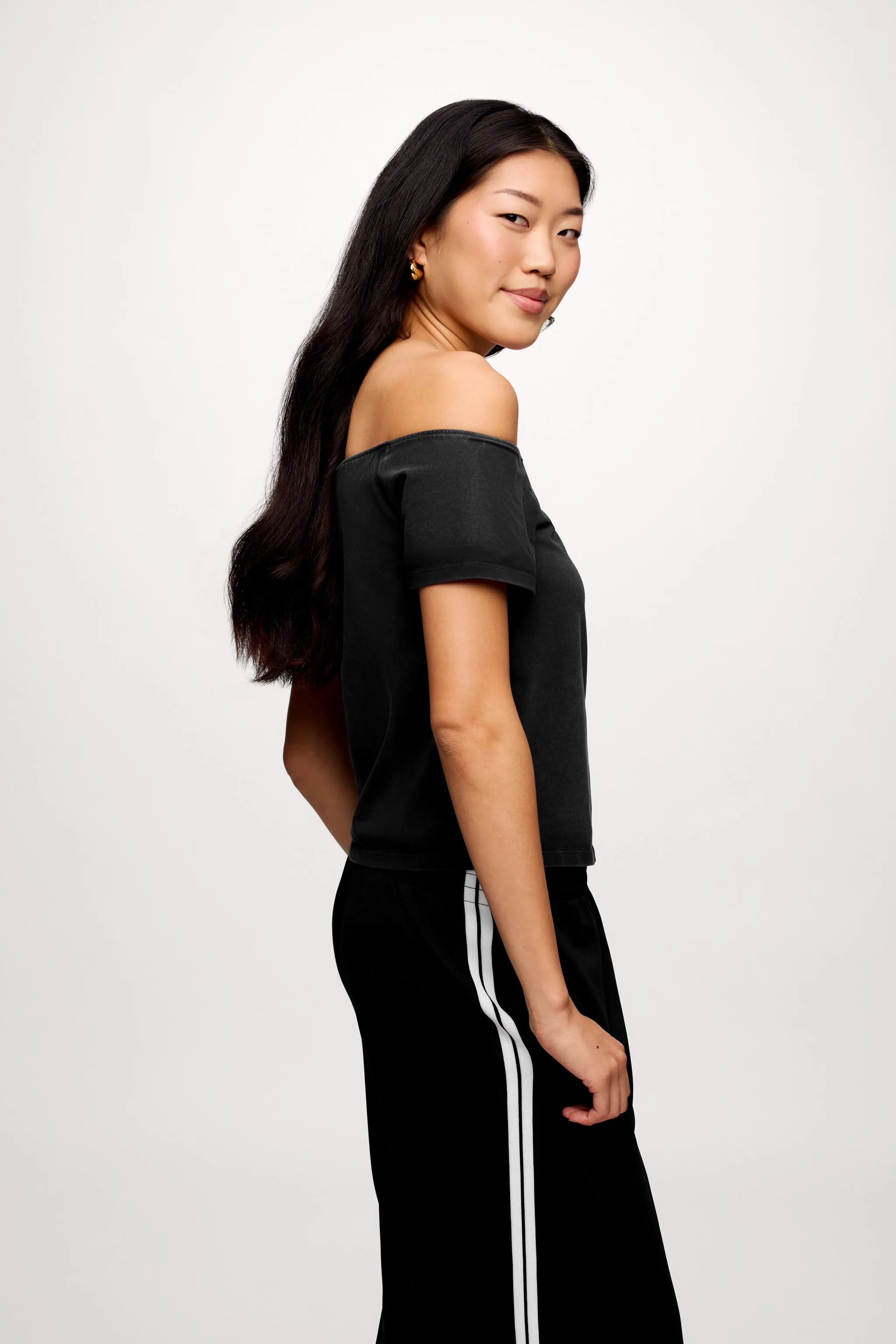 Ease Tee | Washed Black sold by nuuds product image thumbnail 4