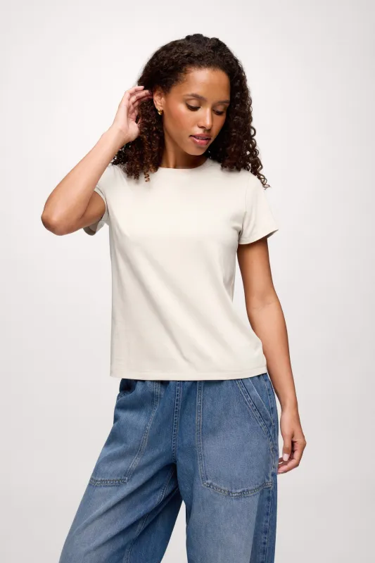 Perfect Tee | Fawn sold by nuuds