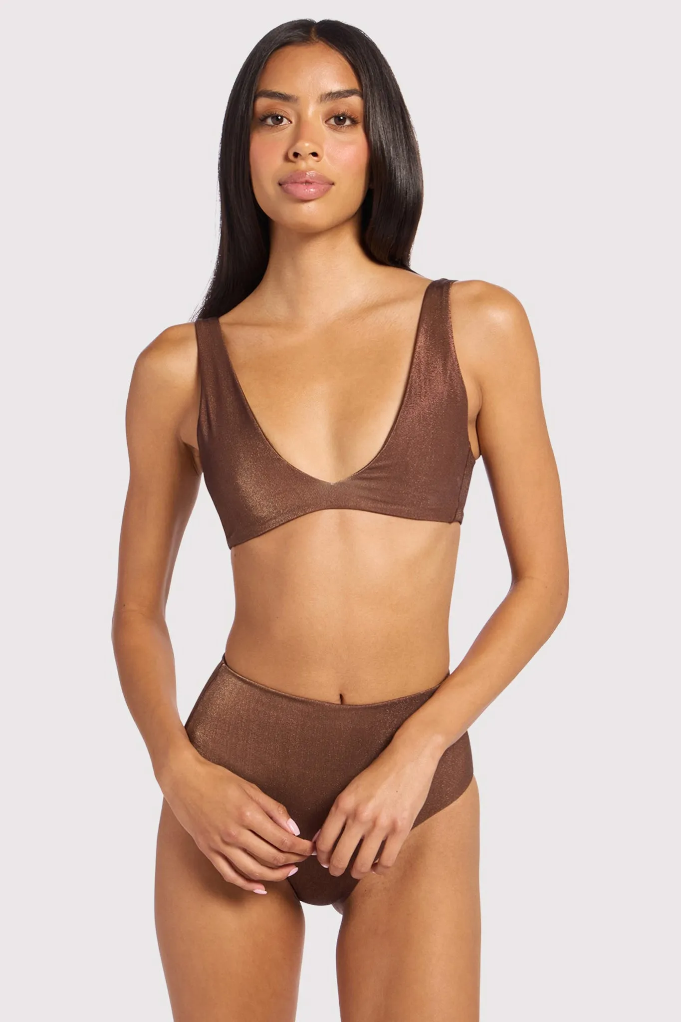 Plunge Bikini Top sold by nuuds product image thumbnail 5