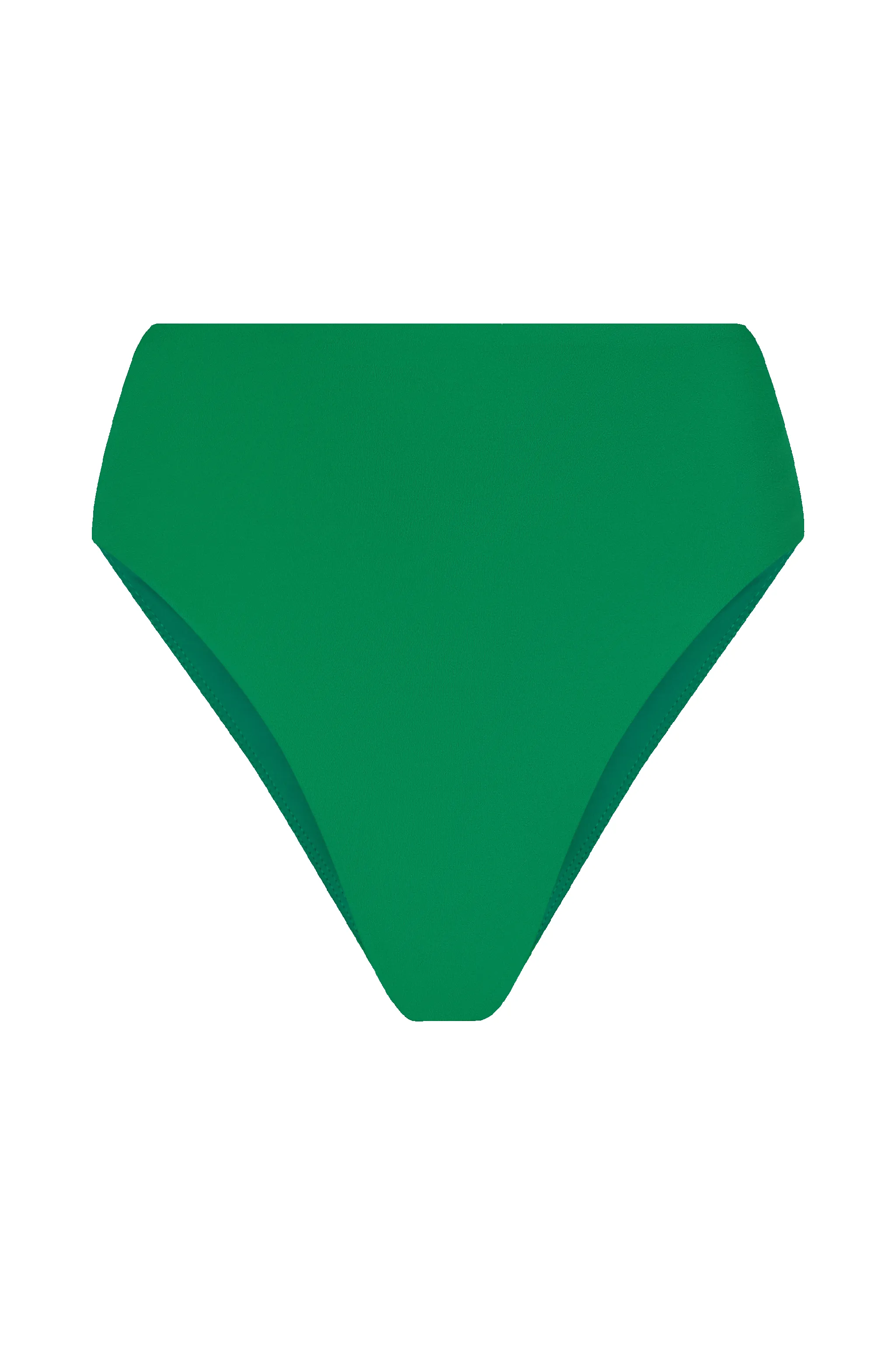 High Waist Bikini Bottom | Smooth Emerald sold by nuuds product image thumbnail 5