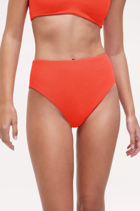 High Waist Bikini Bottom | Crispy Papaya made by nuuds