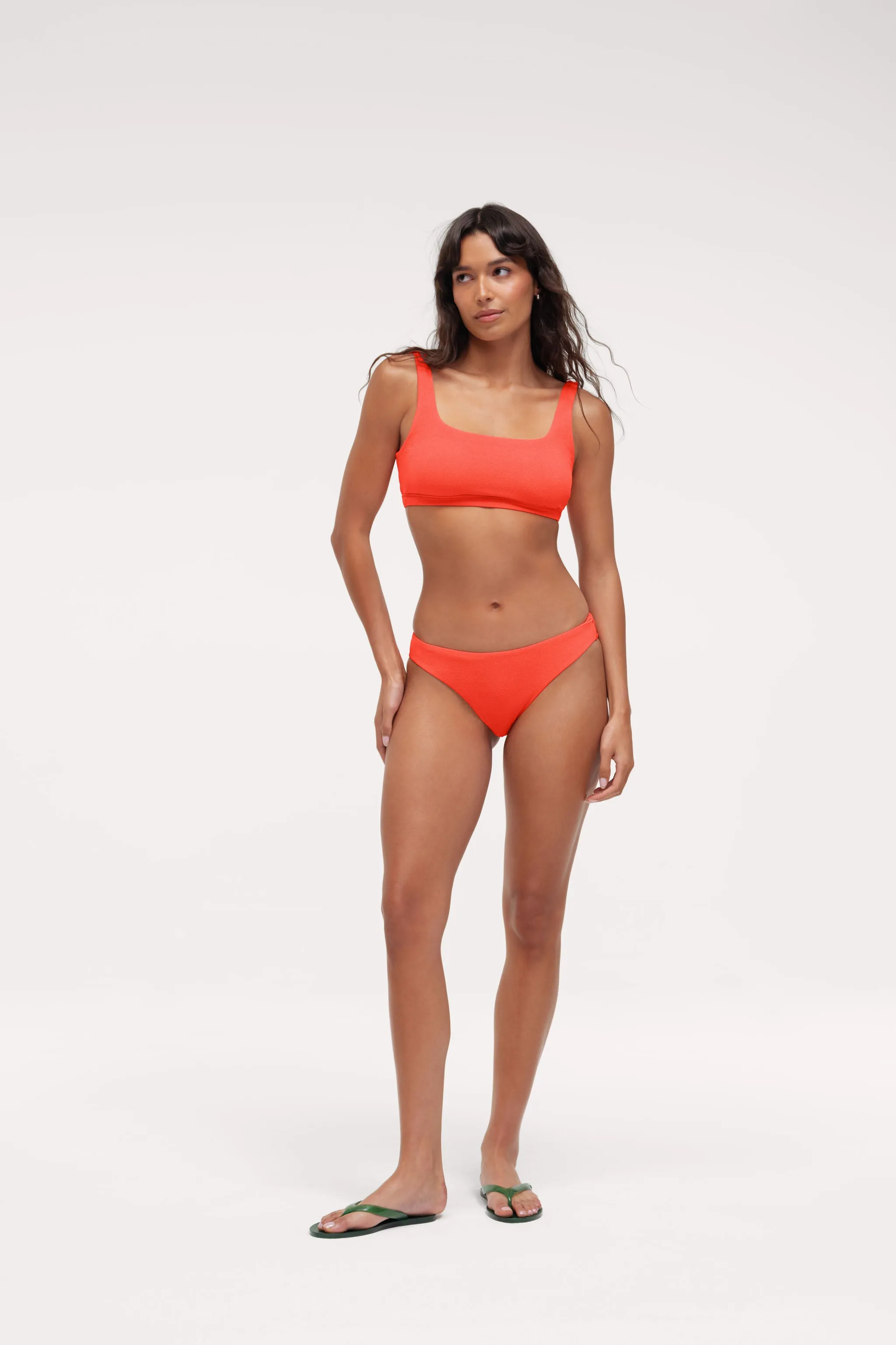 Low Waist Bikini Bottom | Crispy Papaya sold by nuuds product image thumbnail 2