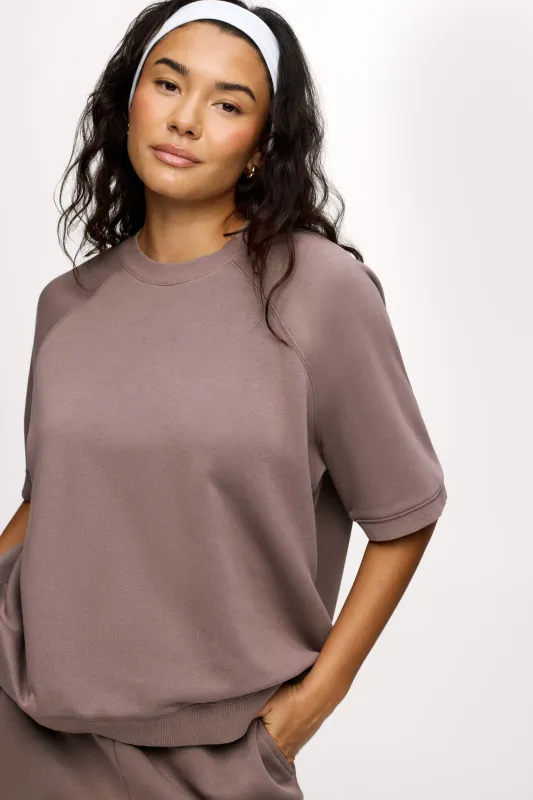 French Terry Short Sleeve Sweatshirt made by nuuds