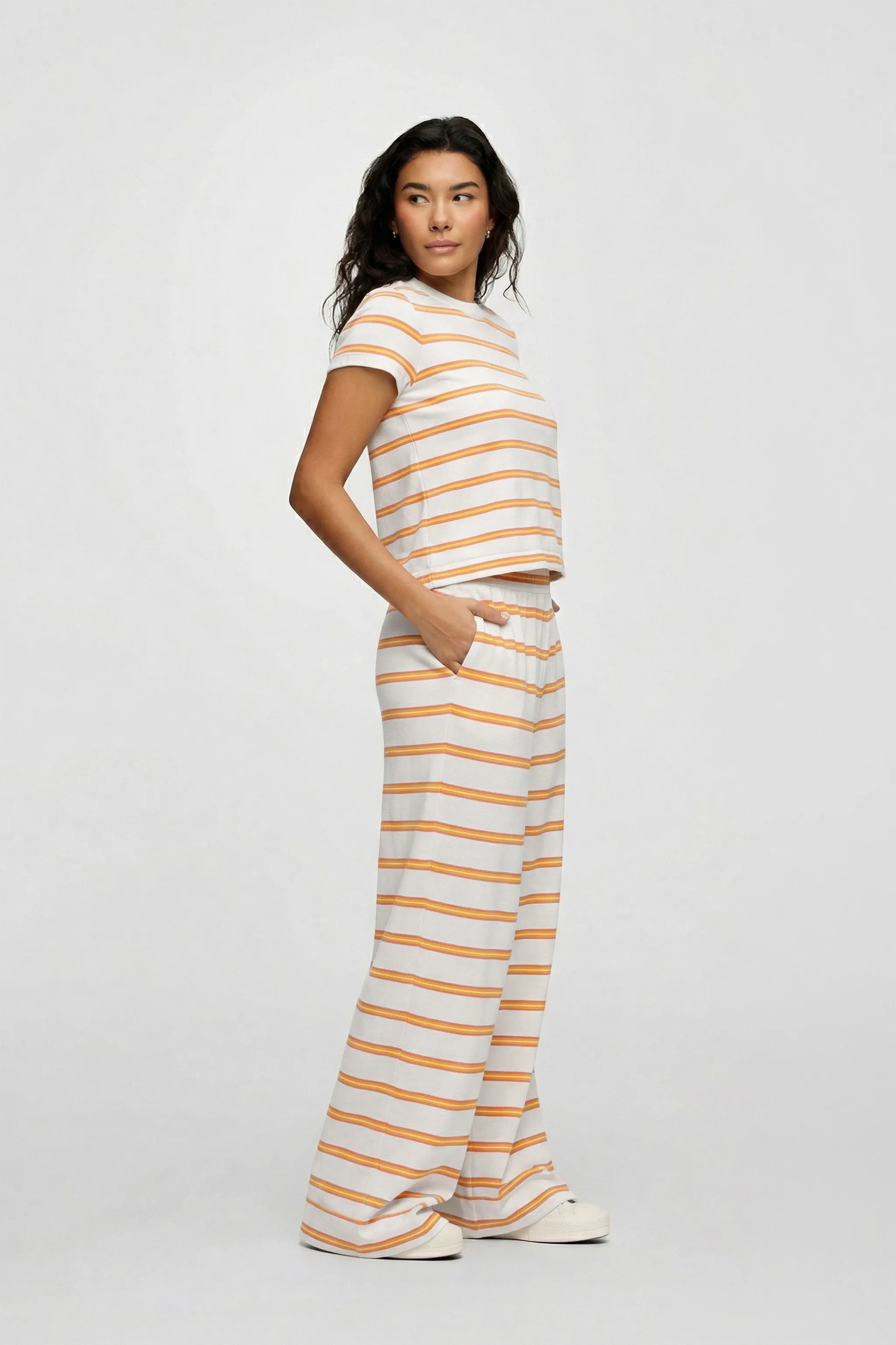 Golden Hour Set | Peachette Stripe sold by nuuds product image thumbnail 2