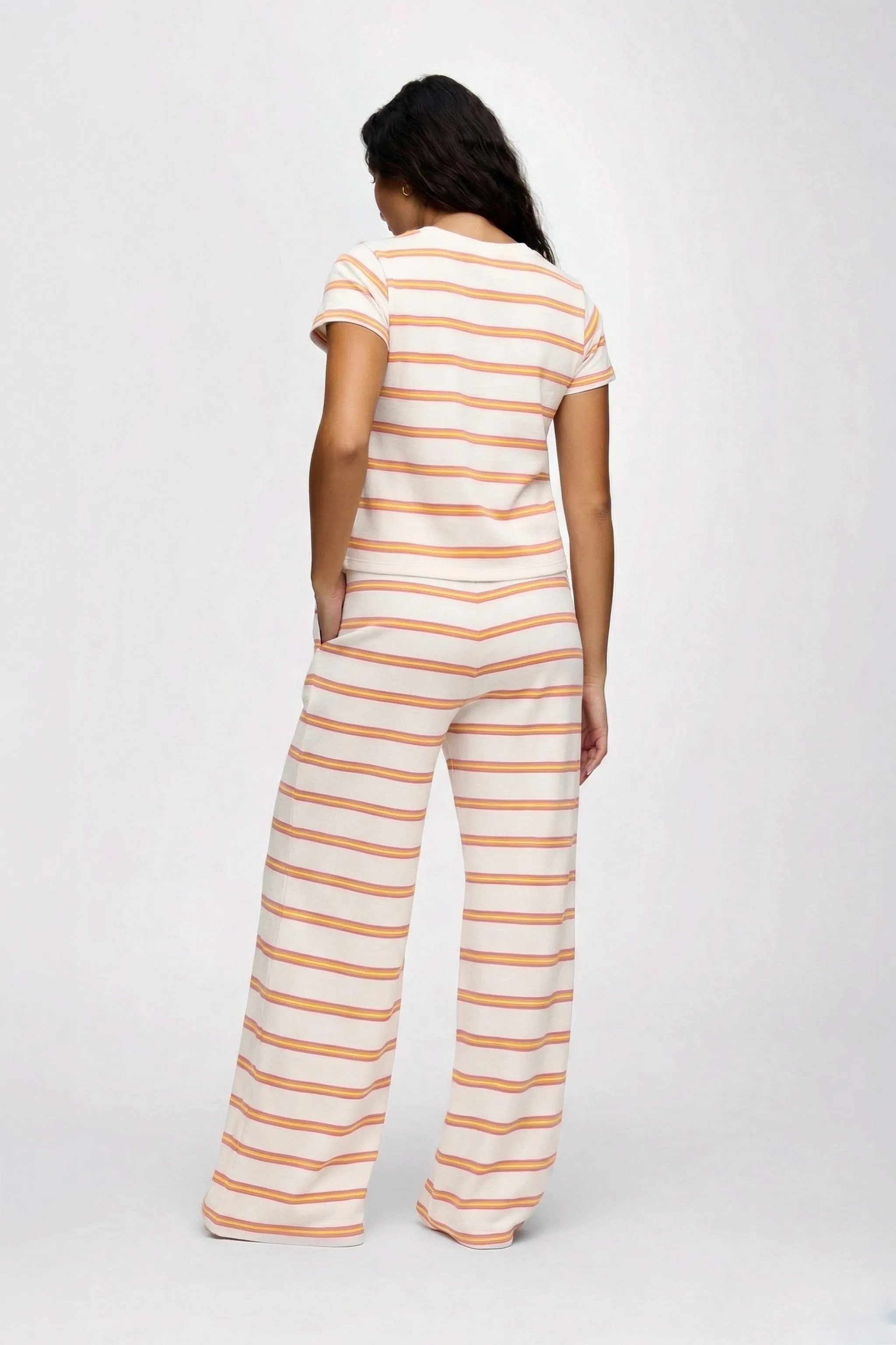 Golden Hour Set | Peachette Stripe sold by nuuds product image thumbnail 4