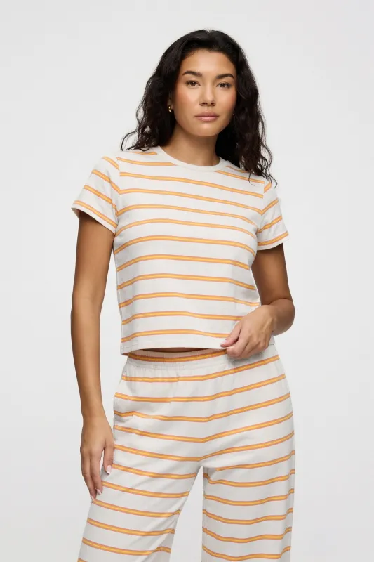 Golden Hour Set | Peachette Stripe made by nuuds