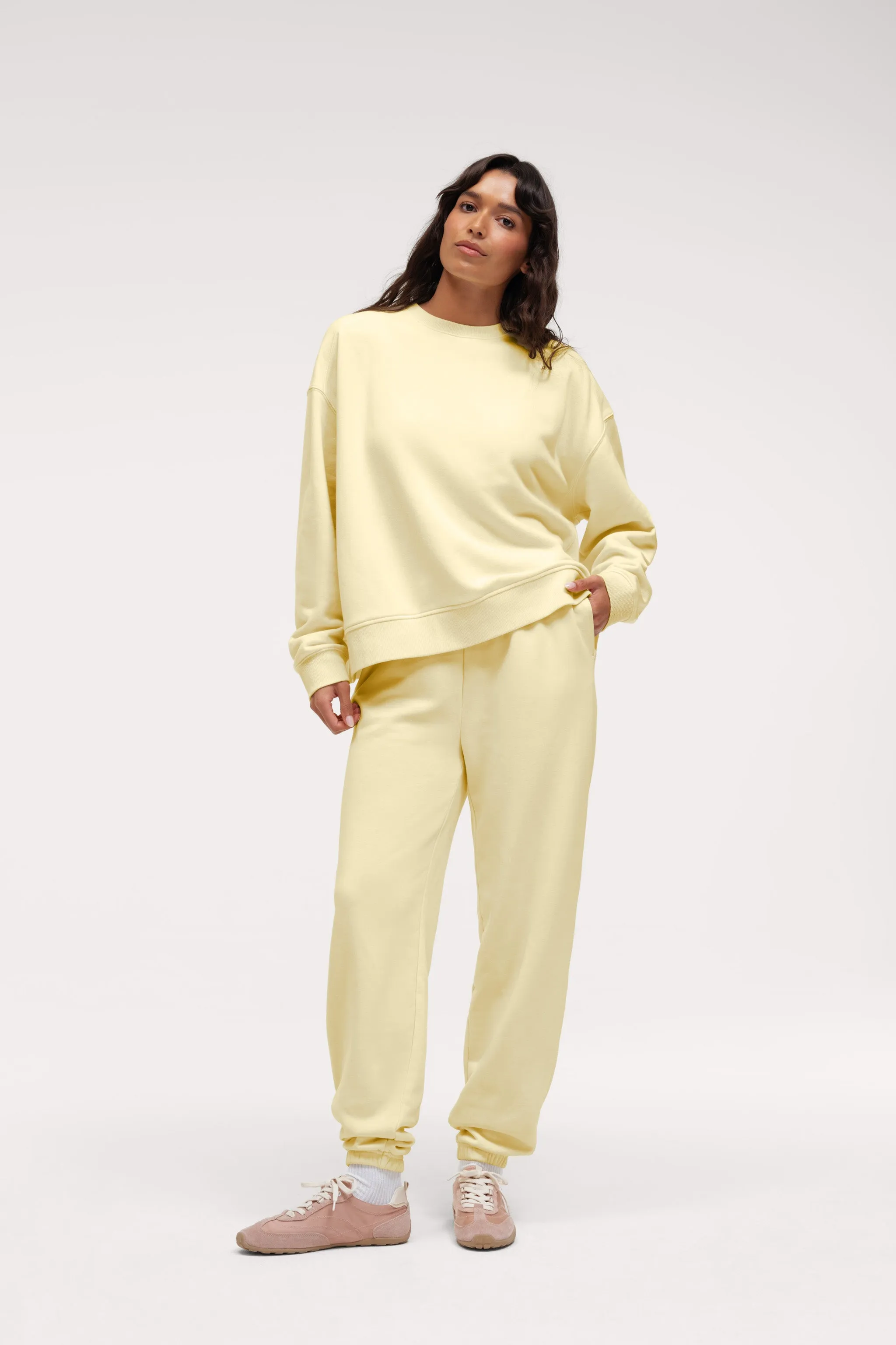 French Terry Jogger | Lemon sold by nuuds