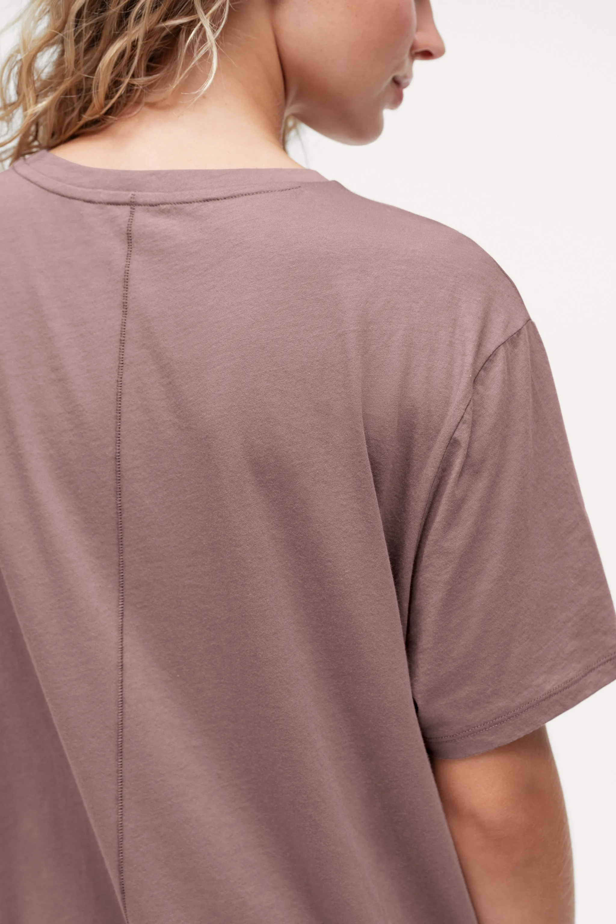Loose Tee | Cocoa sold by nuuds product image thumbnail 4