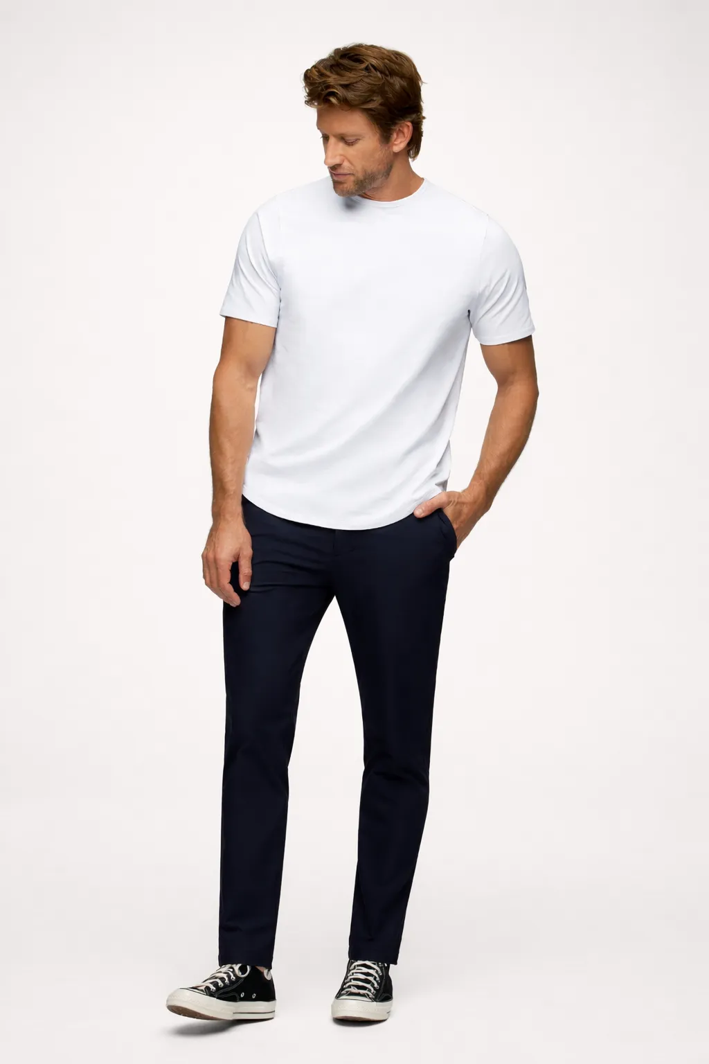 Foundation Trouser | Dark Navy sold by nuuds