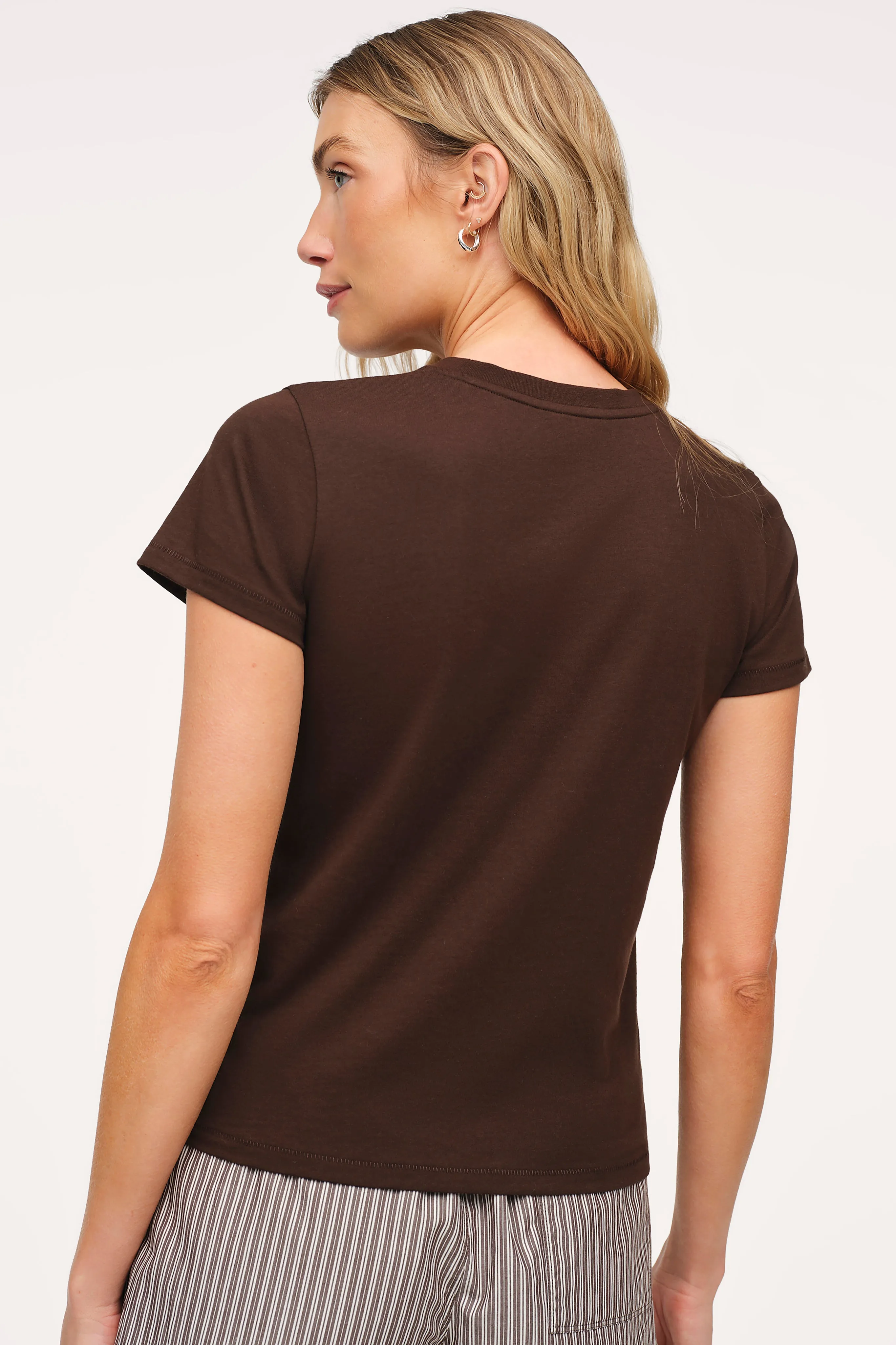 Perfect Tee | Espresso sold by nuuds product image thumbnail 4