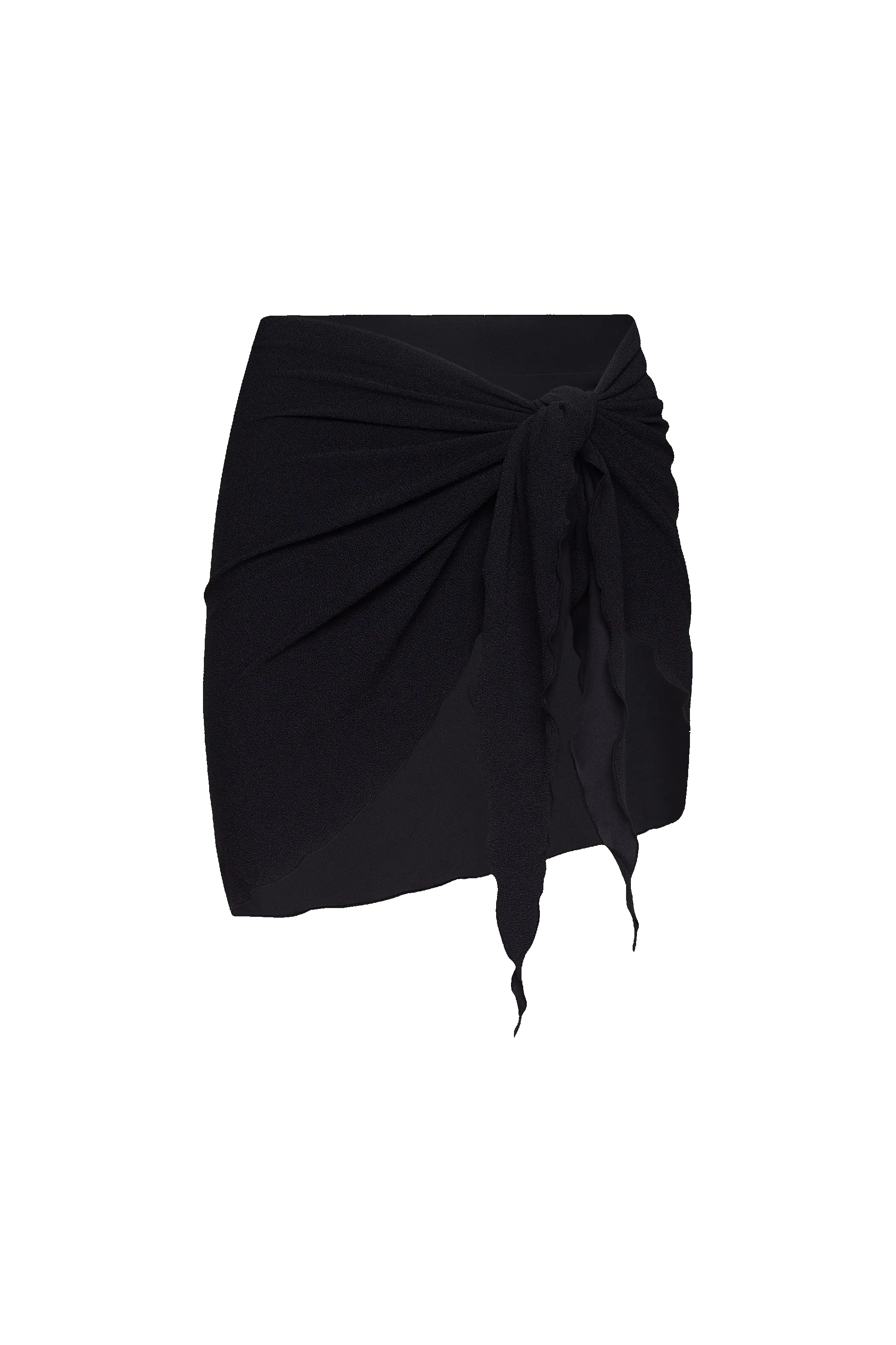 Swim Sarong | Crispy Black sold by nuuds product image thumbnail 4