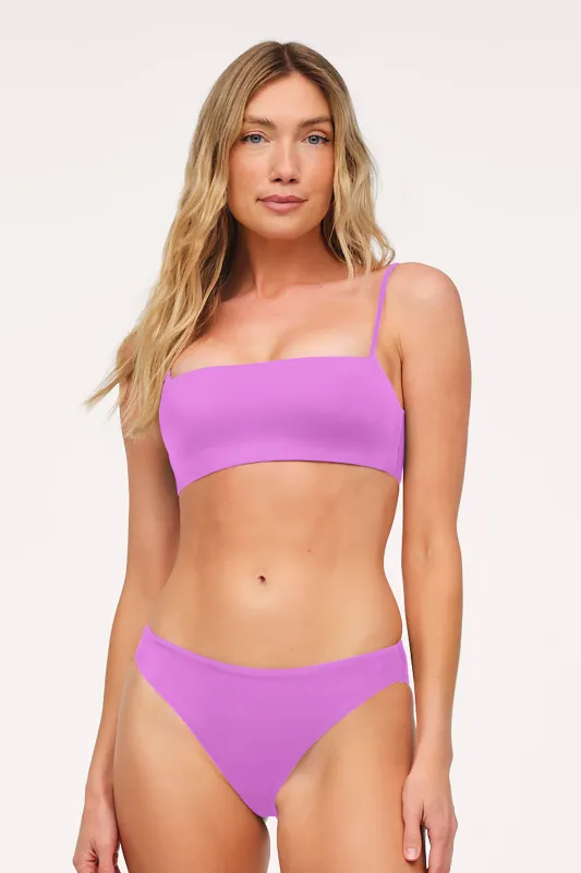 Bandeau Bikini Top | Smooth Wisteria made by nuuds