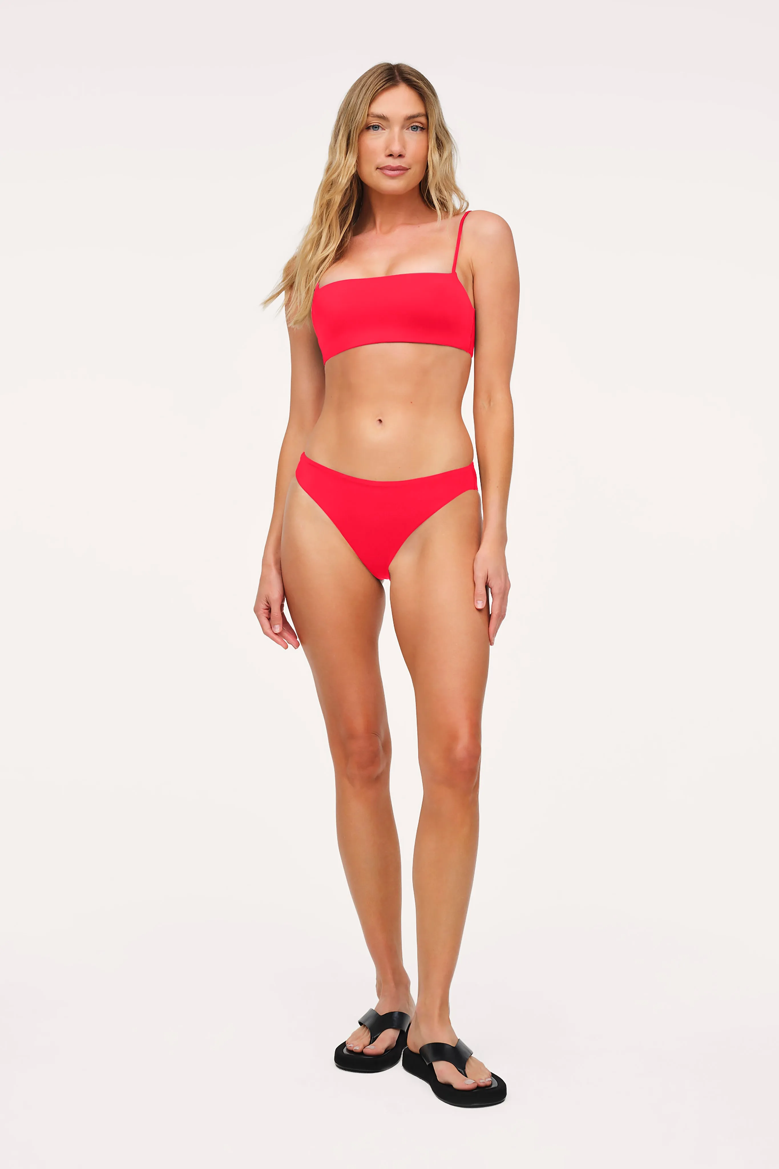 Bandeau Bikini Top | Smooth Cayenne sold by nuuds product image thumbnail 2