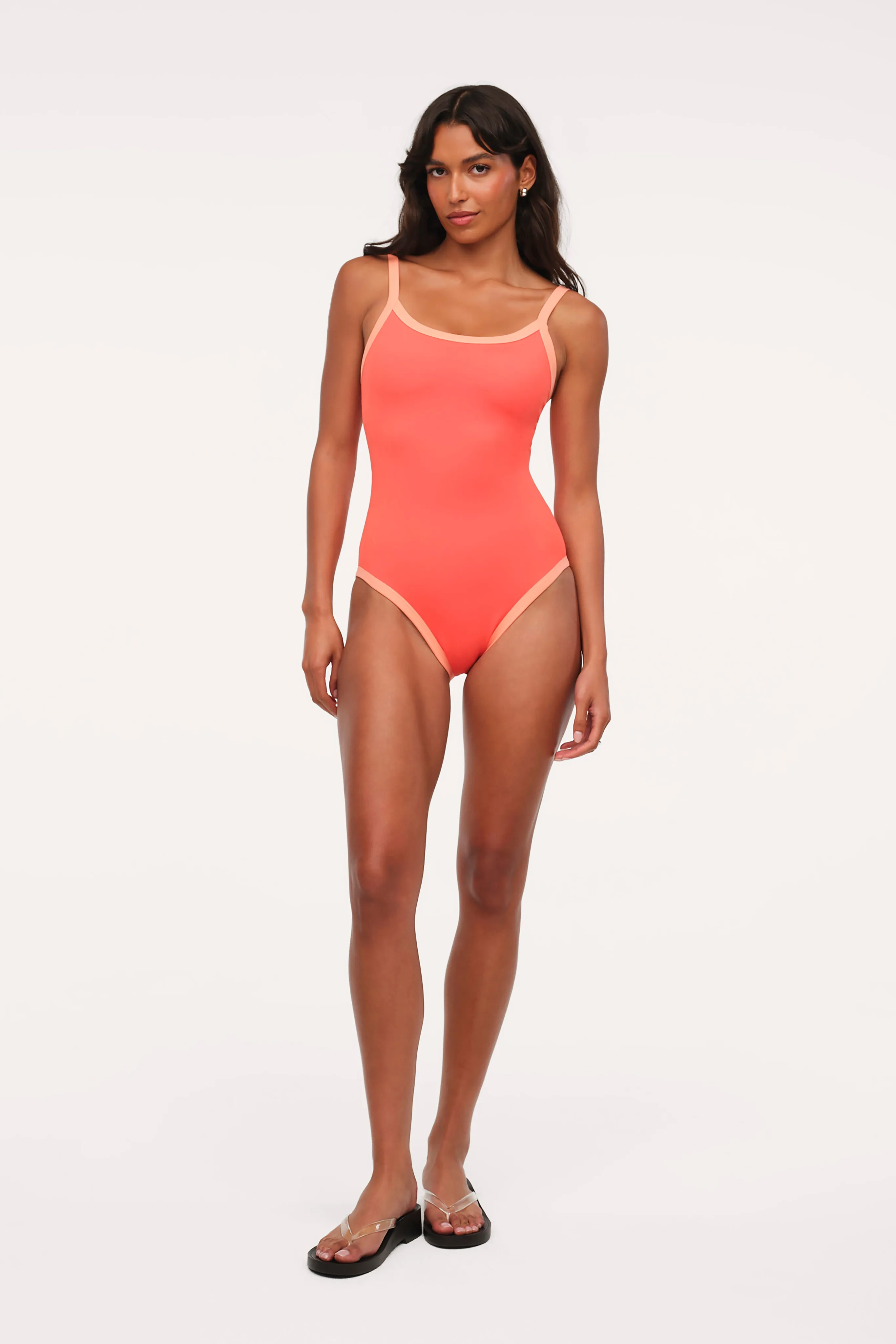 Scoop Neck One Piece | Papaya sold by nuuds product image thumbnail 2