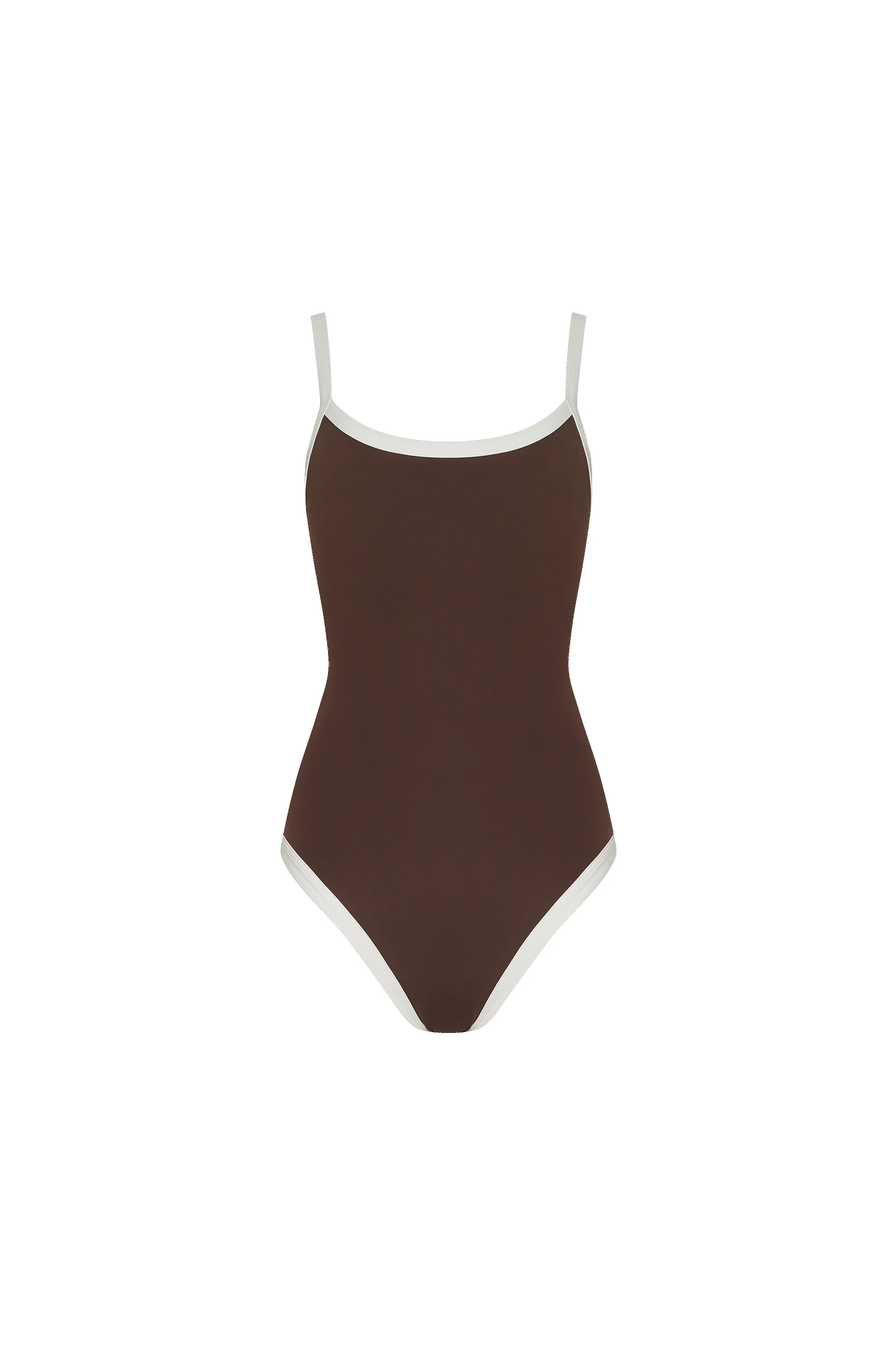Scoop Neck One Piece | Espresso sold by nuuds product image thumbnail 5