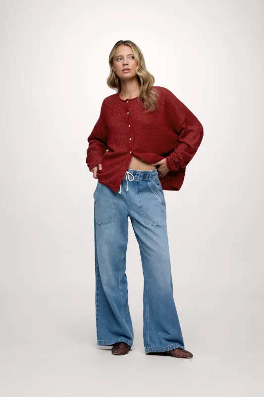 Pull-On Denim Pant made by nuuds