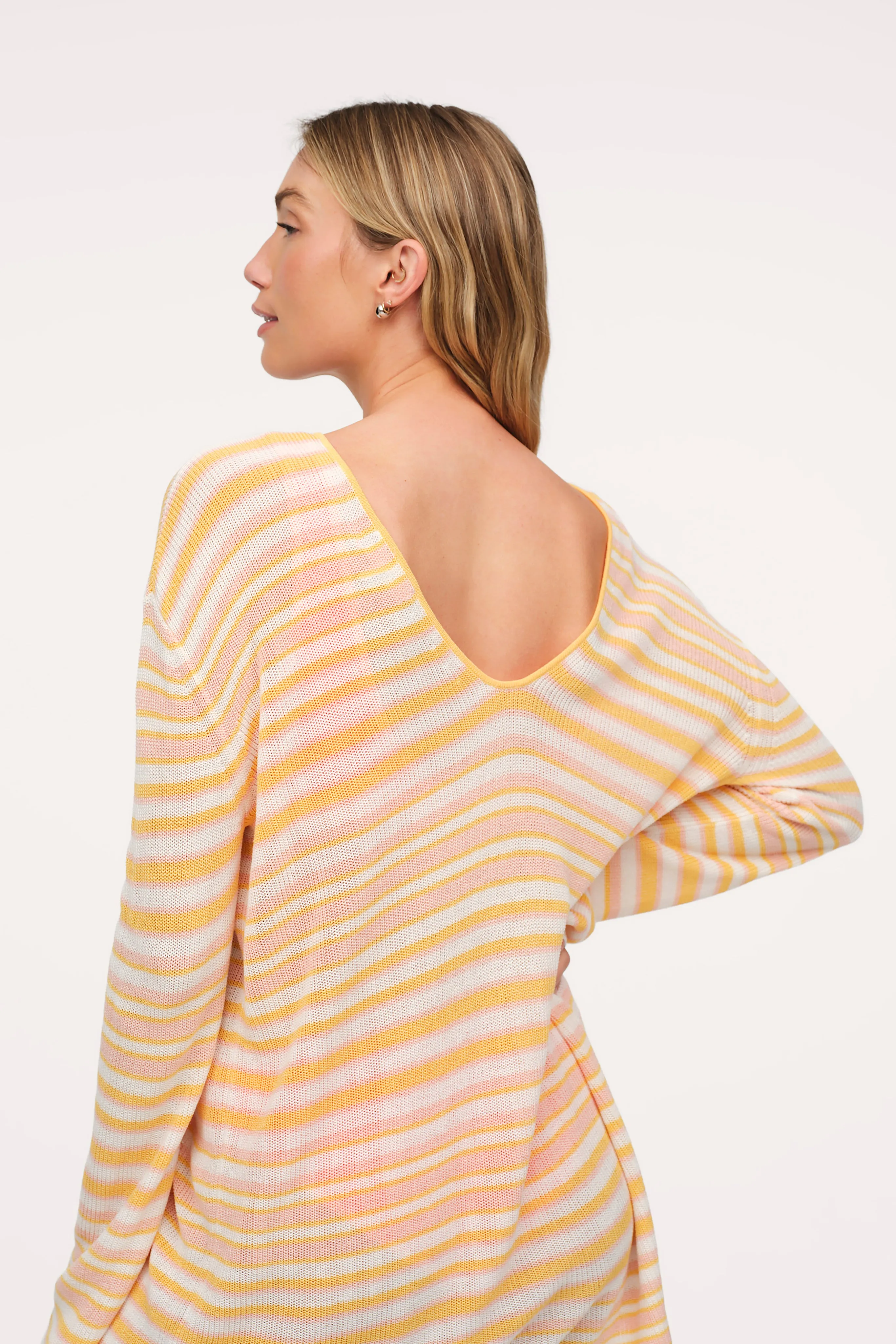 Coastal Cover Up | Mango Stripe sold by nuuds product image thumbnail 4