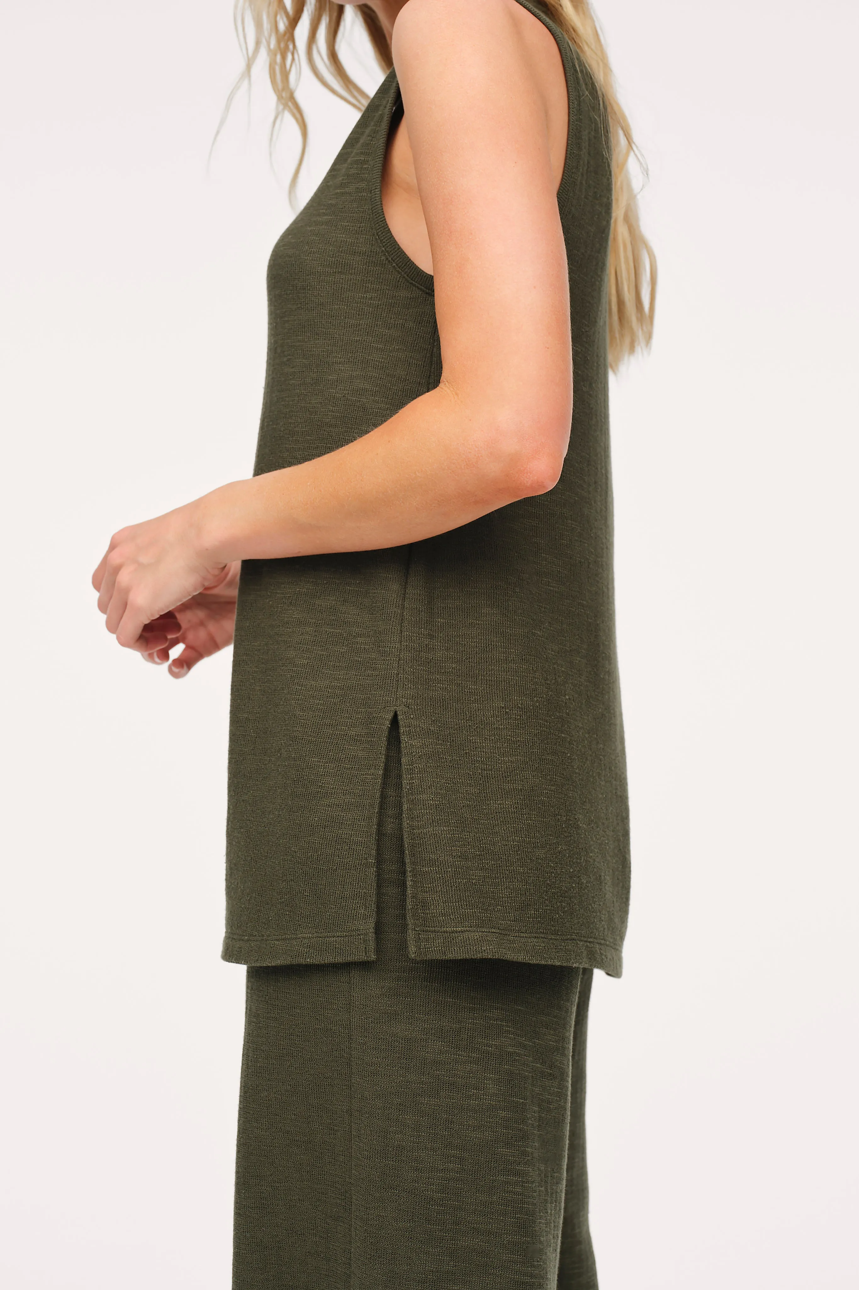 Resort Pant Set | Darkest Olive sold by nuuds product image thumbnail 4