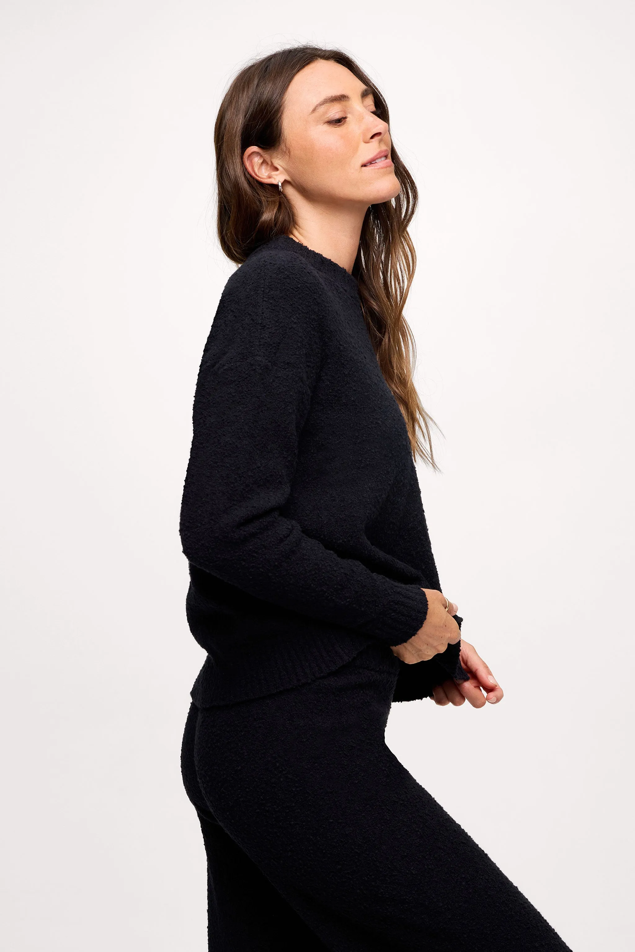Boucle Crewneck Sweater sold by nuuds product image thumbnail 3