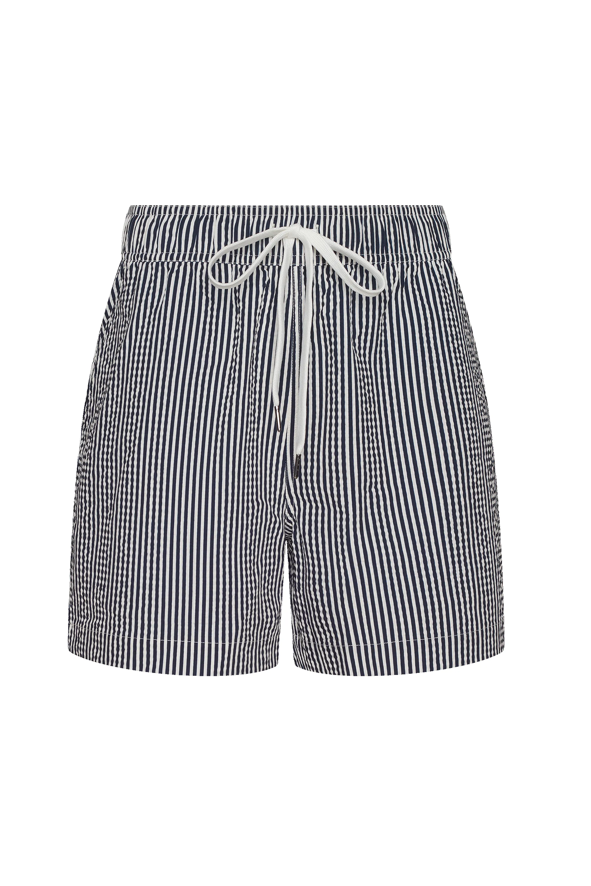 Seersucker Swim Trunk | Dark Navy Stripe sold by nuuds product image thumbnail 5