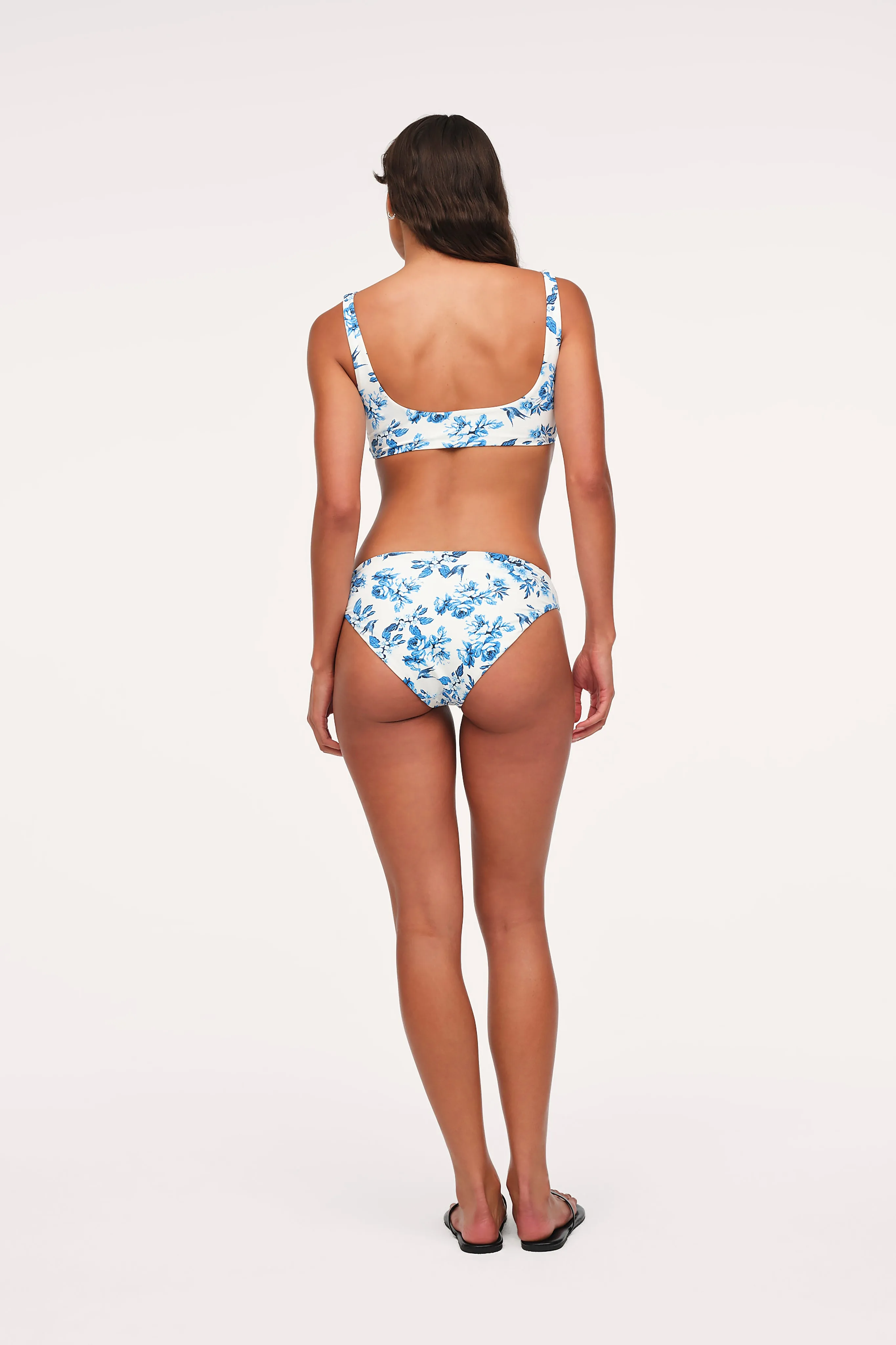 Plunge Bikini Top | Tidal Toile sold by nuuds product image thumbnail 5