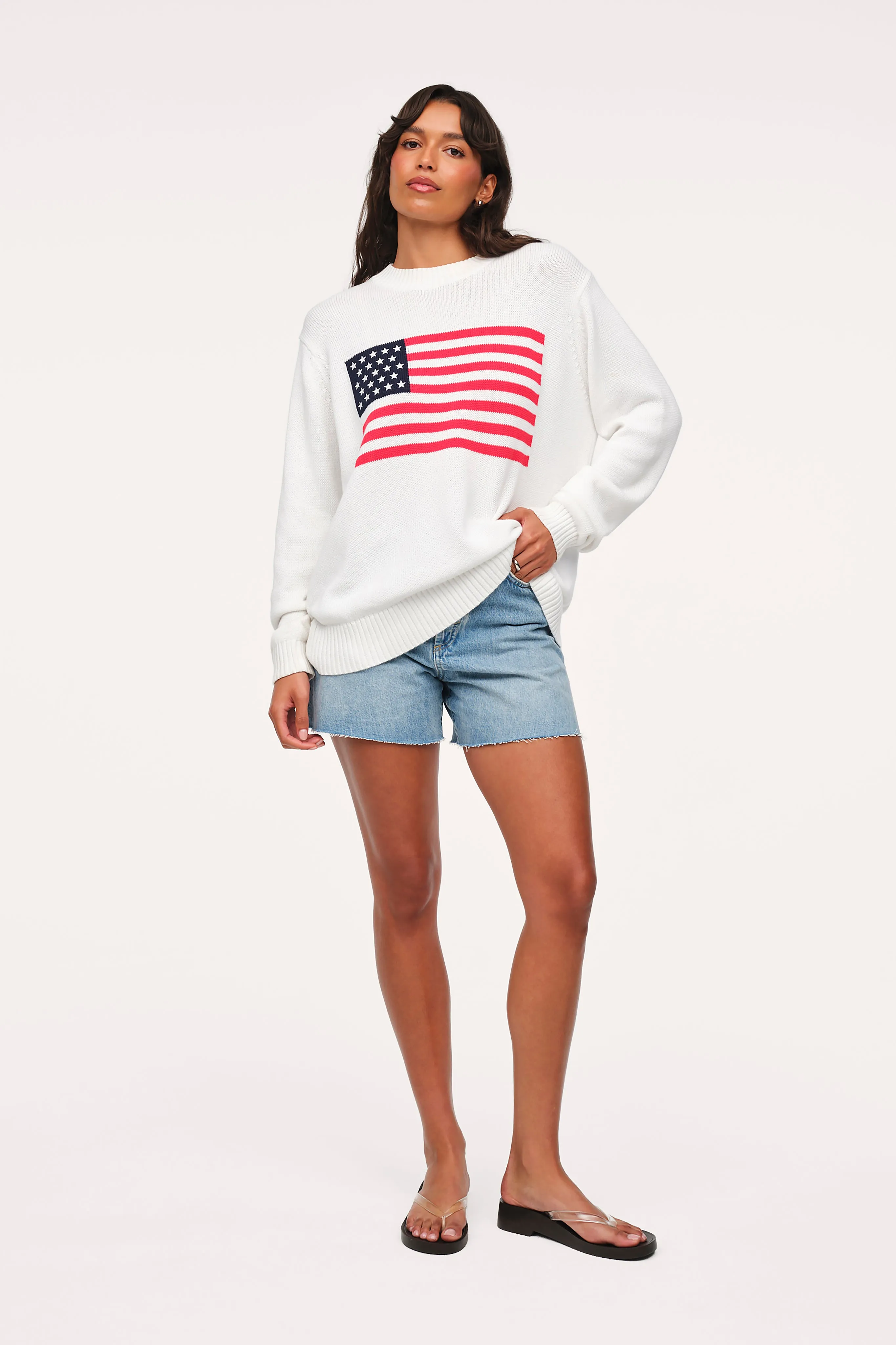 Glory Days Sweater | Flag sold by nuuds product image thumbnail 2