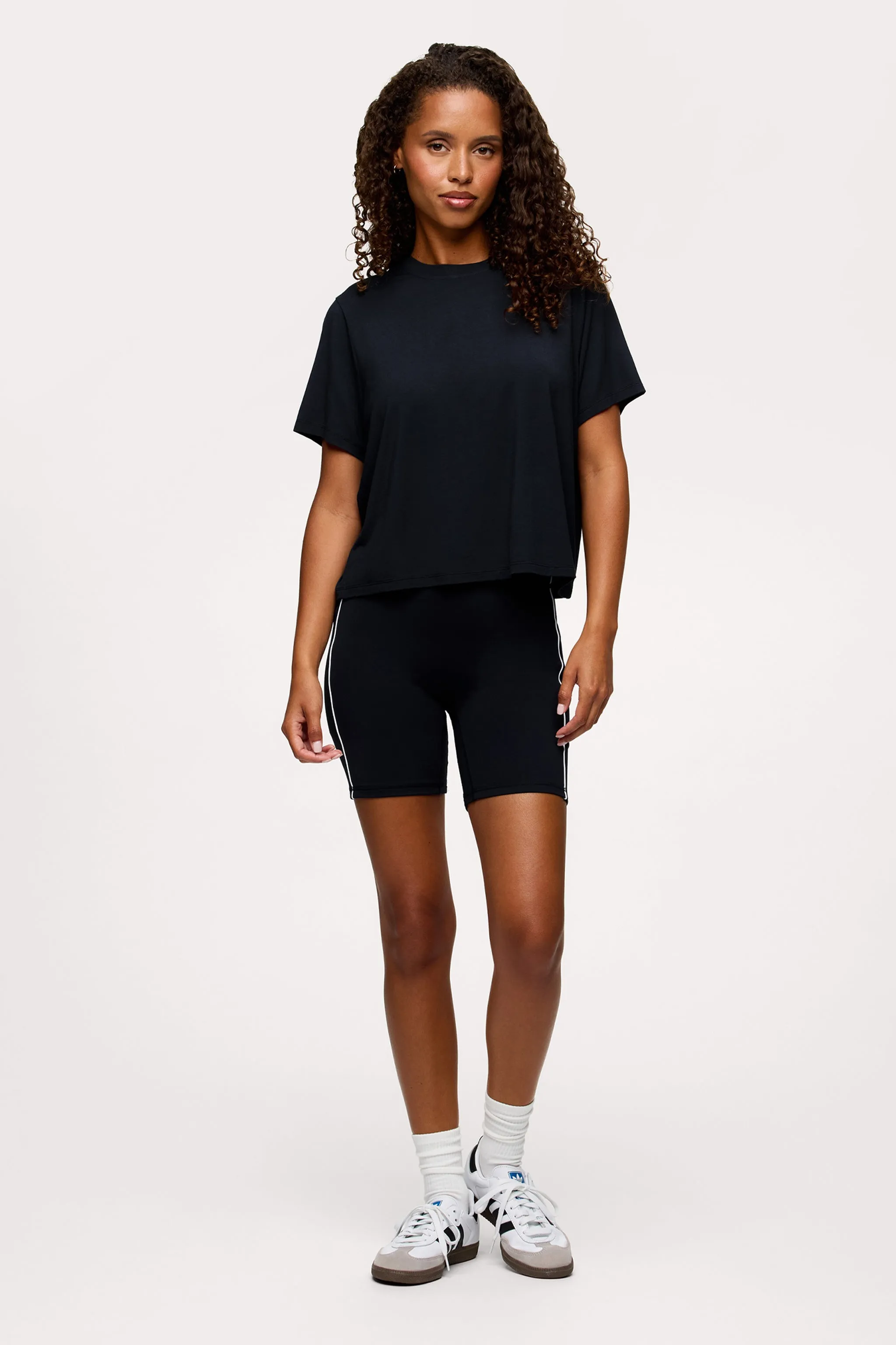 Featherweight Active Tee | Black sold by nuuds product image thumbnail 2