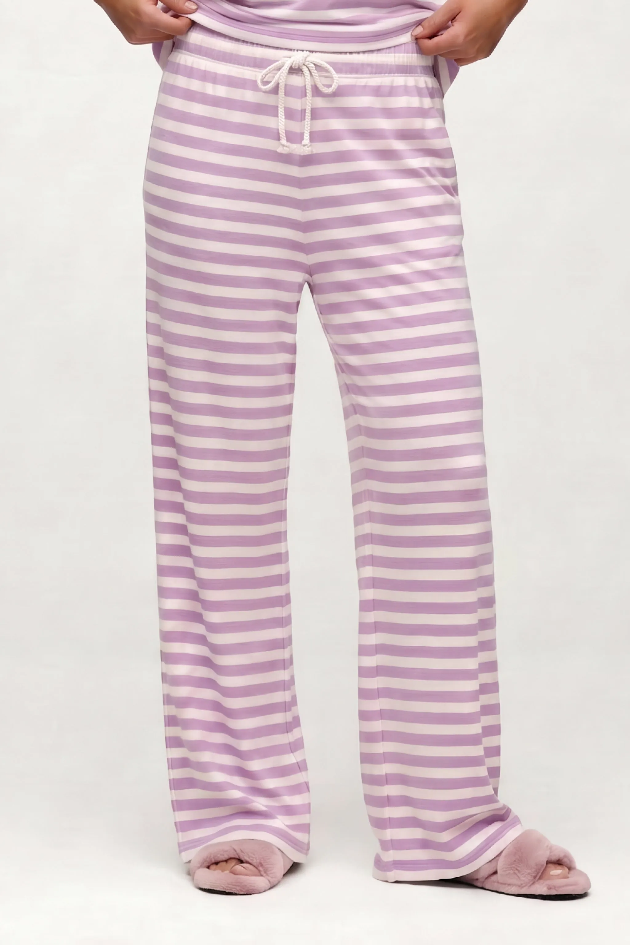 Seaside Pant | Orchid Stripe sold by nuuds product image thumbnail 2