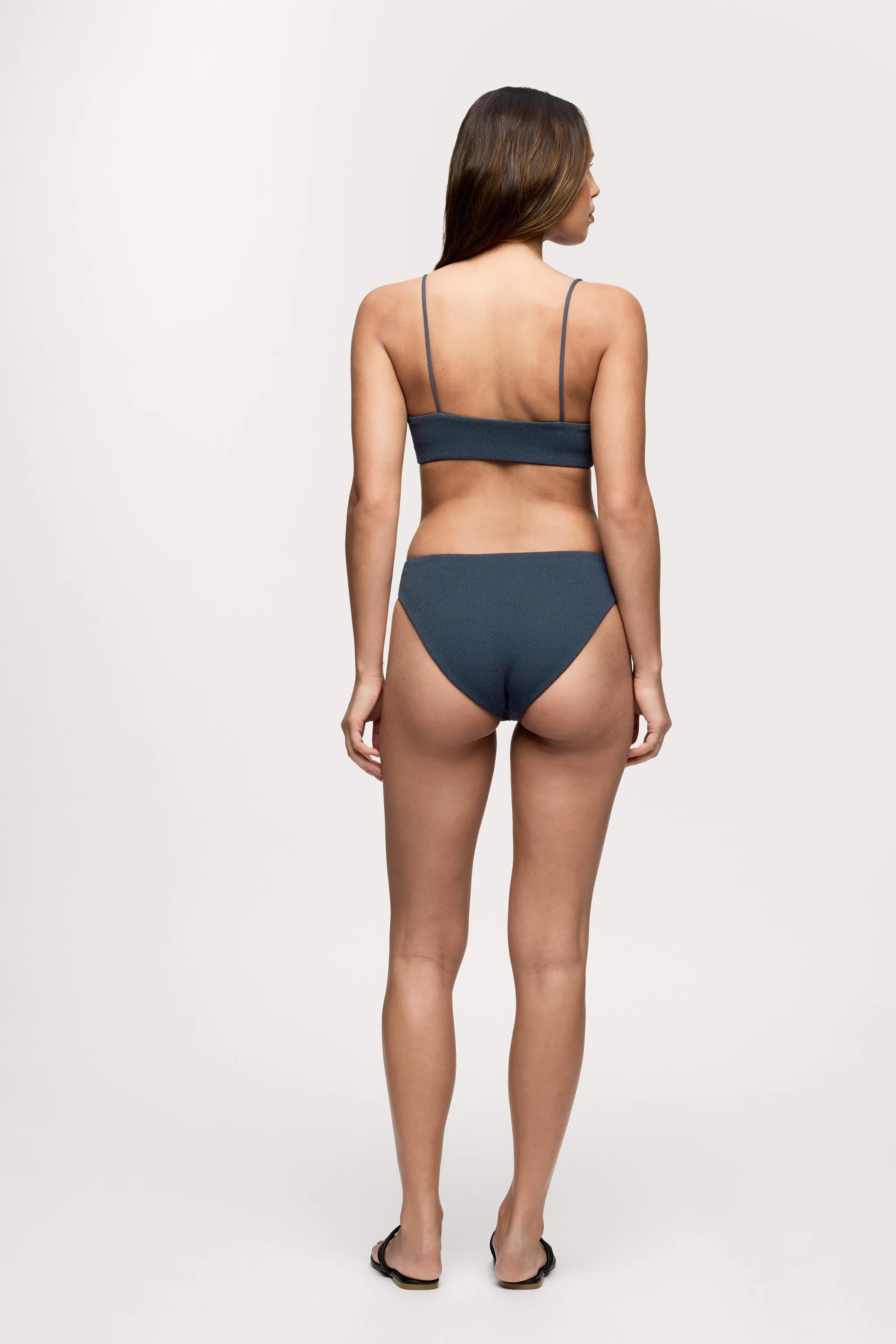 Bandeau Bikini Top | Crispy Navy sold by nuuds product image thumbnail 4